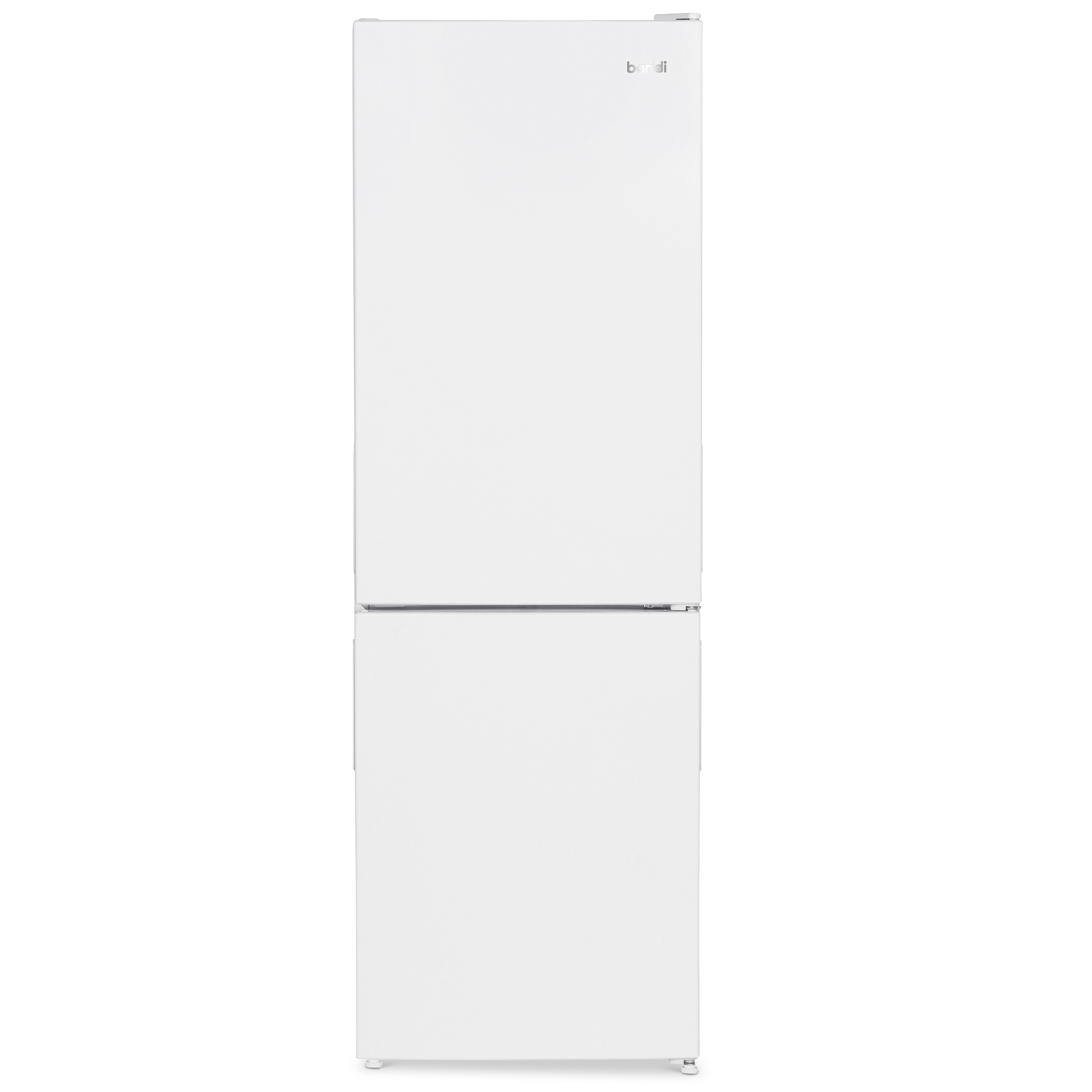 Baridi 47cm 70/30 Fridge Freezer with Adjustable Thermostat, 157L Capacity - Energy Efficient Compact Refrigerator for Home, Office, Dorm, or Apartment - White (Model DH252)