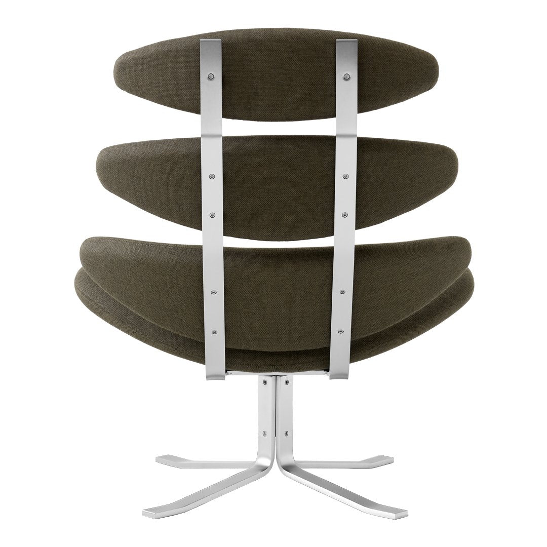 Erik Jørgensen Corona Swivel Lounge Chair - Modern Rotating Armchair for Living Room, Office & Lounge Areas - Premium Scandinavian Design Furniture for Home Decor
