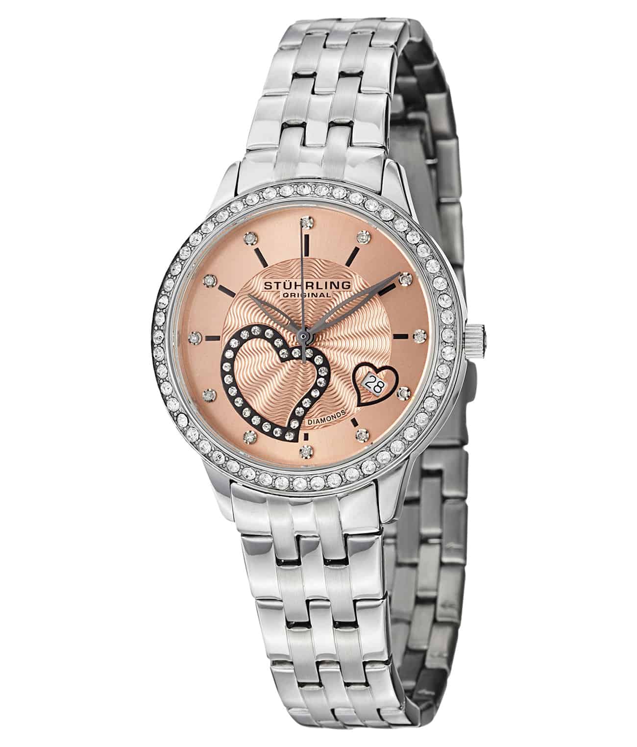 Silver Dial / Silver Case / Silver Stainless Steel Bracelet Deployant Buckle