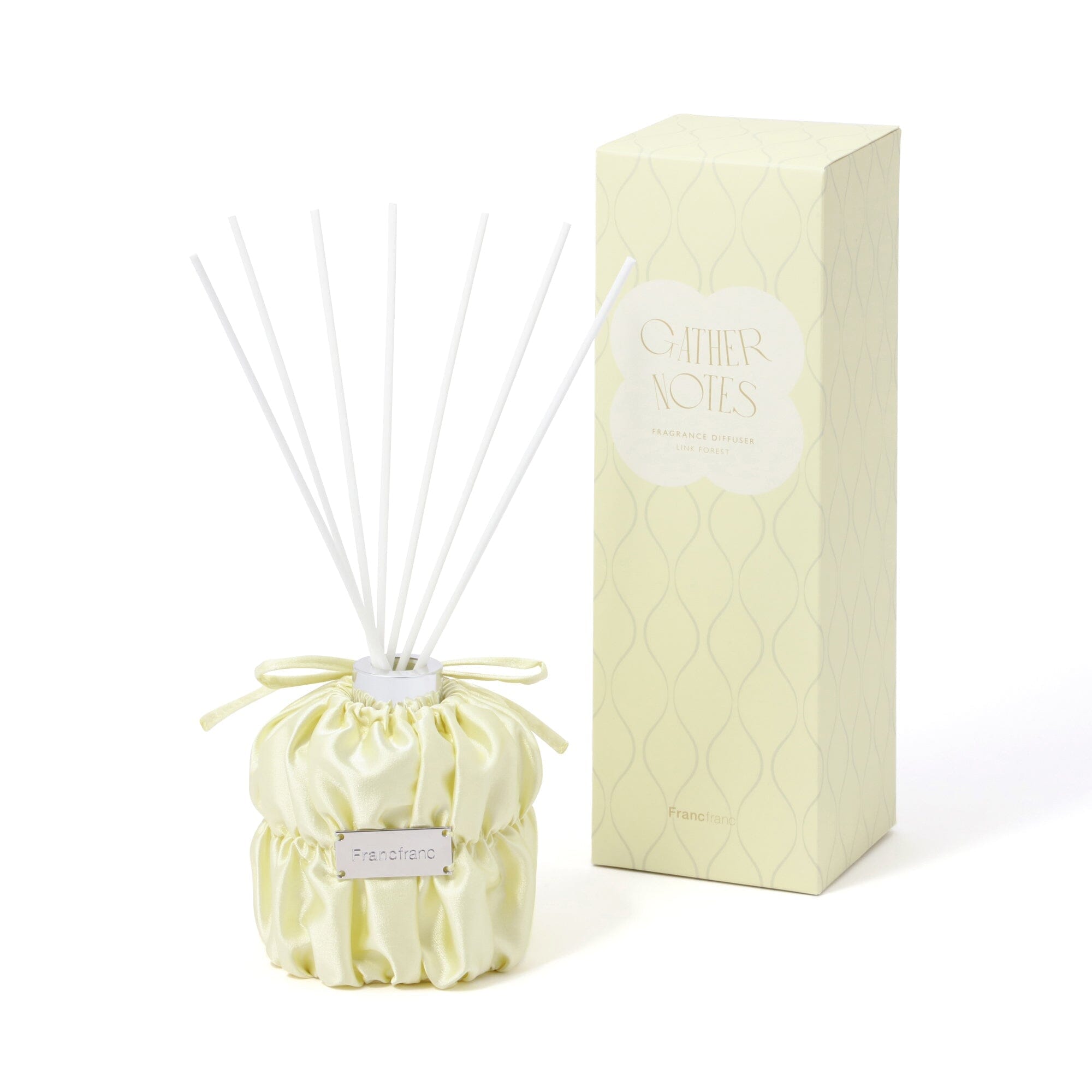 Premium Gather Notes Fragrance Diffuser in Yellow (LINK FOREST) - Long-Lasting Essential Oil Aromatherapy Diffuser for Home, Office & Spa Relaxation