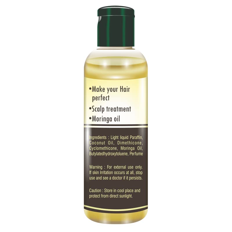 Glarnish Non-Sticky Hair Oil for Shiny Strong Hair - 100ml | Natural Hair Growth Treatment for Dry Damaged Hair | Perfect for Daily Use, Styling & Scalp Care