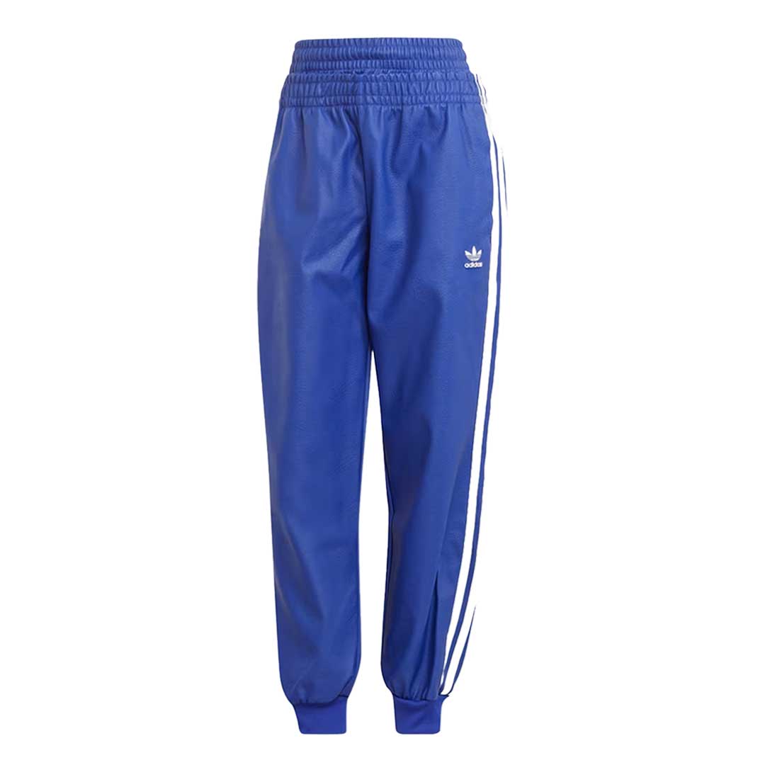 Adidas Women's Faux Leather SST Track Pants (IK0501) - Stylish & Comfortable Workout Pants for Running, Yoga & Gym