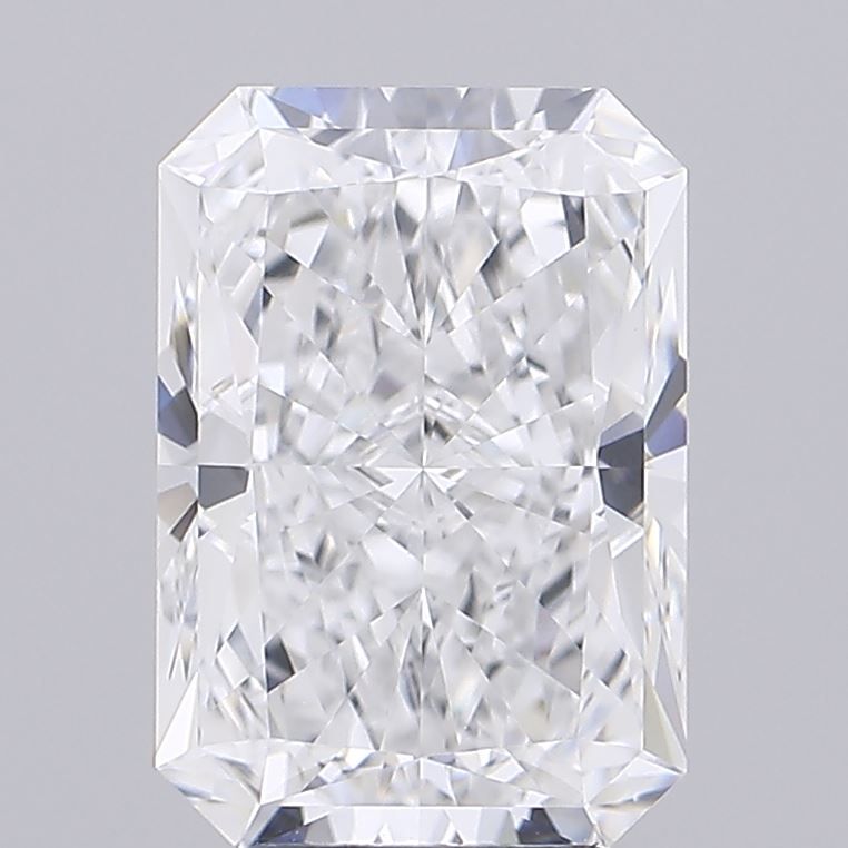 3.51 Carat D Color IF Clarity Radiant Cut Lab-Grown Diamond for Engagement Rings & Fine Jewelry