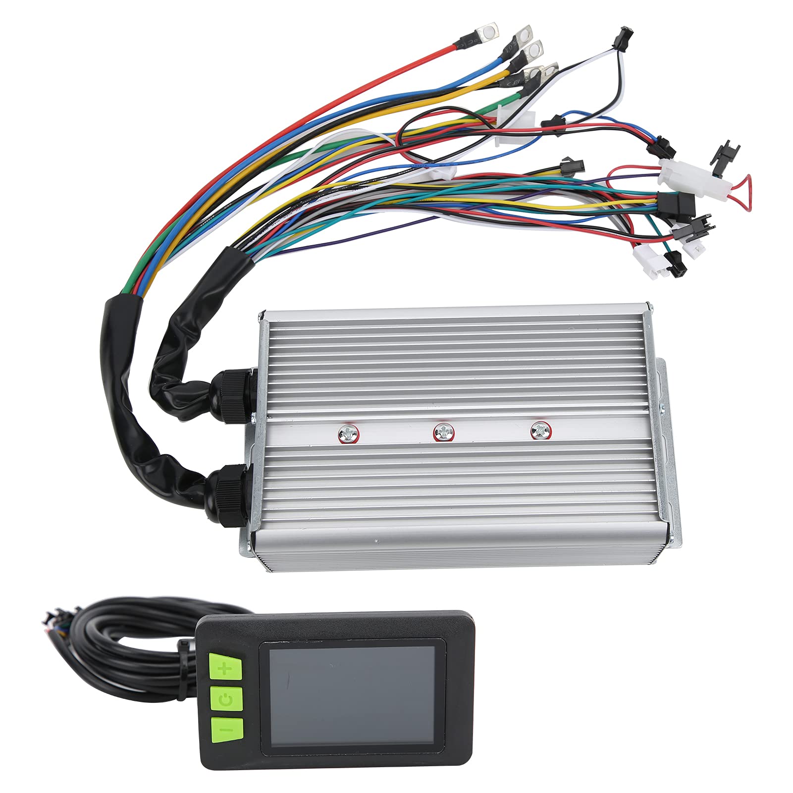 Vbestlife 1500W Brushless Motor Controller Box - 36V/48V LCD Display E-Bike Scooter Controller for 22.5mm (0.9in) Handlebar - Perfect for Electric Scooter Upgrades & DIY Projects