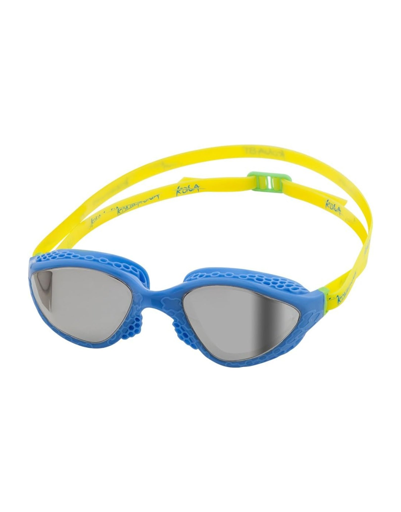 KONA81 K945 Swimming Goggles with Mirrored Lenses - Anti-Fog UV Protection for Competitive Swimming, Training & Outdoor Water Sports