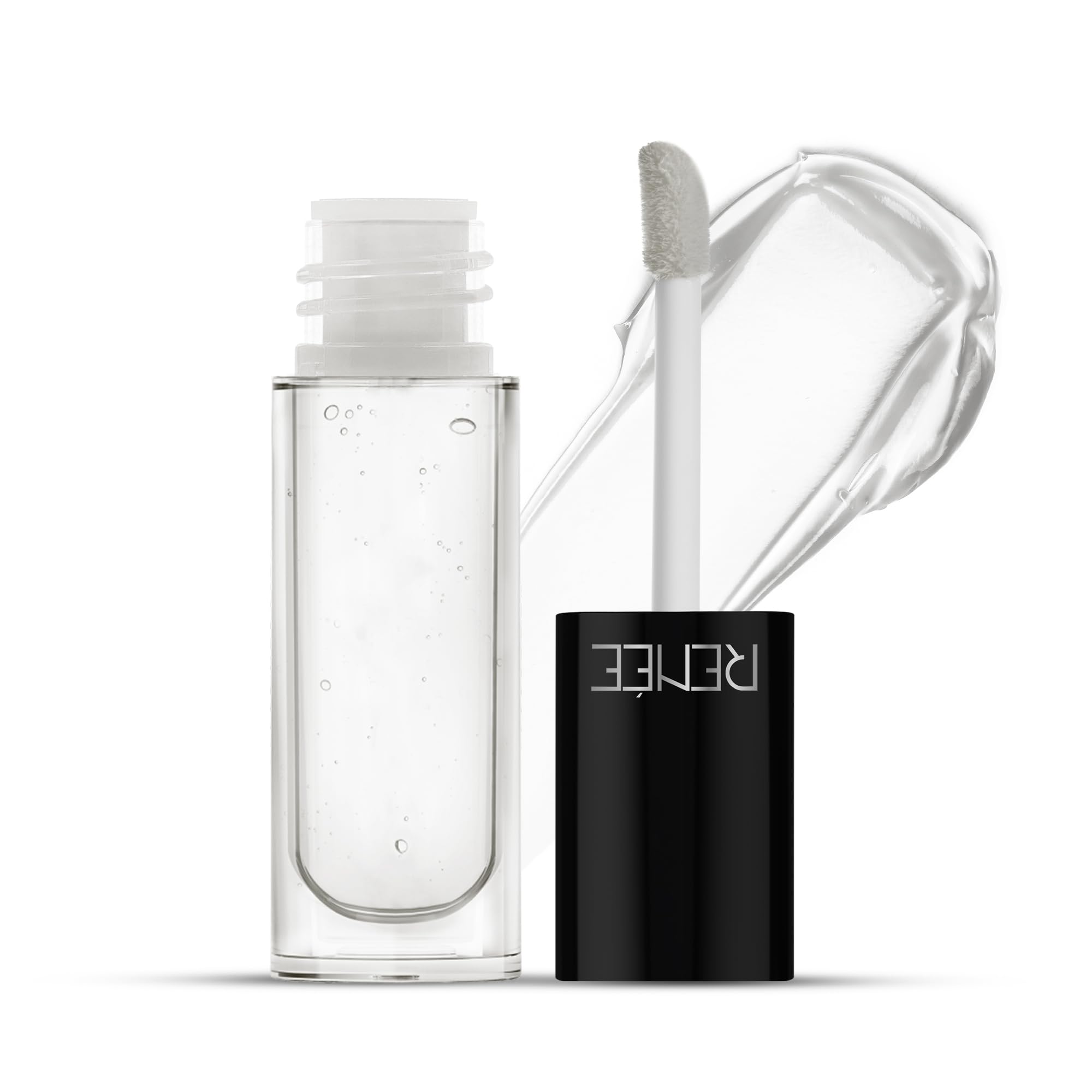 RENEE Hot Lips Clear Lip Gloss 4.5ml - Vitamin E Enriched High-Shine Formula | Lightweight Non-Sticky Hydrating Lip Gloss for Daily Wear & Special Occasions