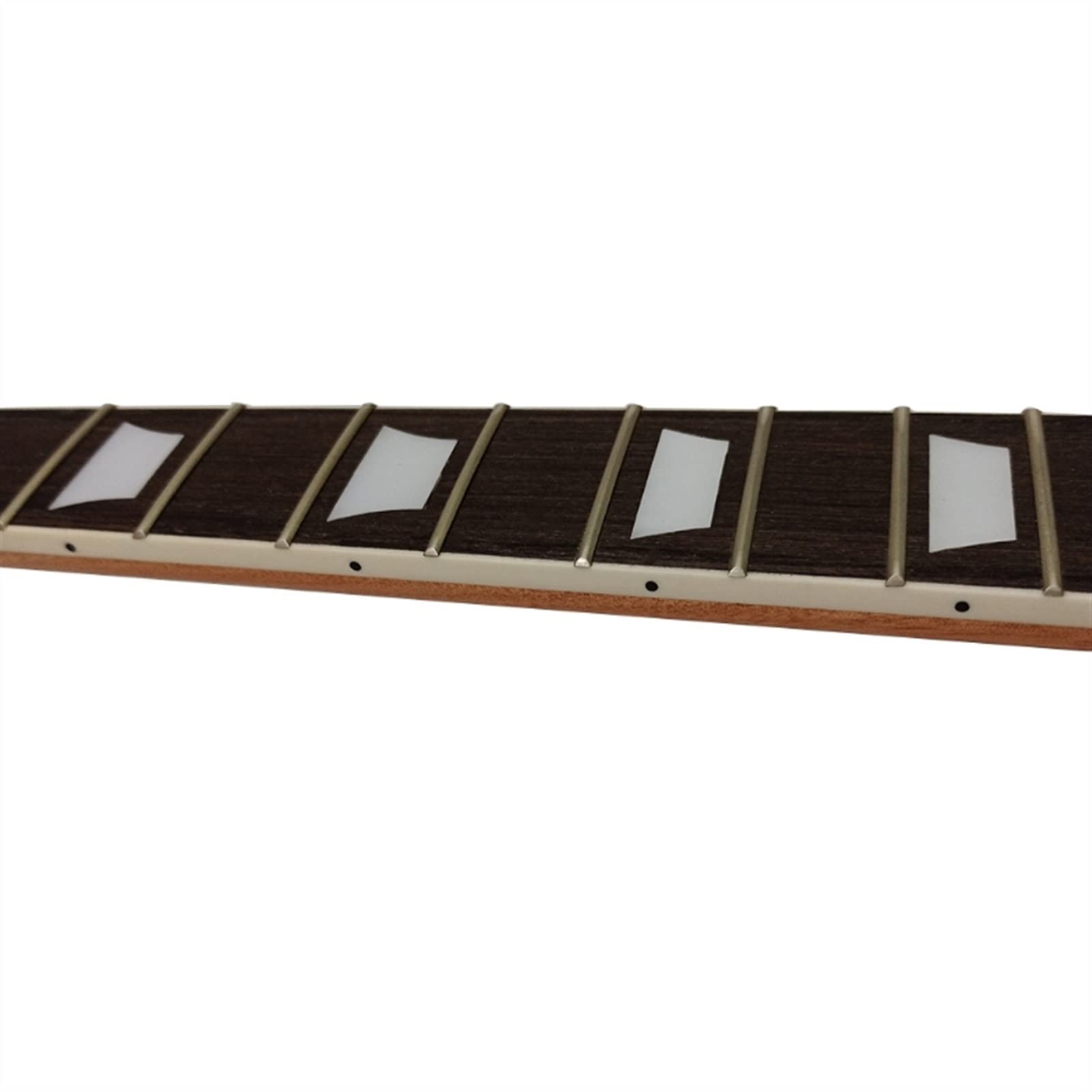 22 Fret Maple Electric Guitar Neck with Rosewood Fretboard - Smooth Edge Replacement Part for DIY Guitar Repair (Color: Yellow) - Perfect for Rock, Blues & Metal Performances