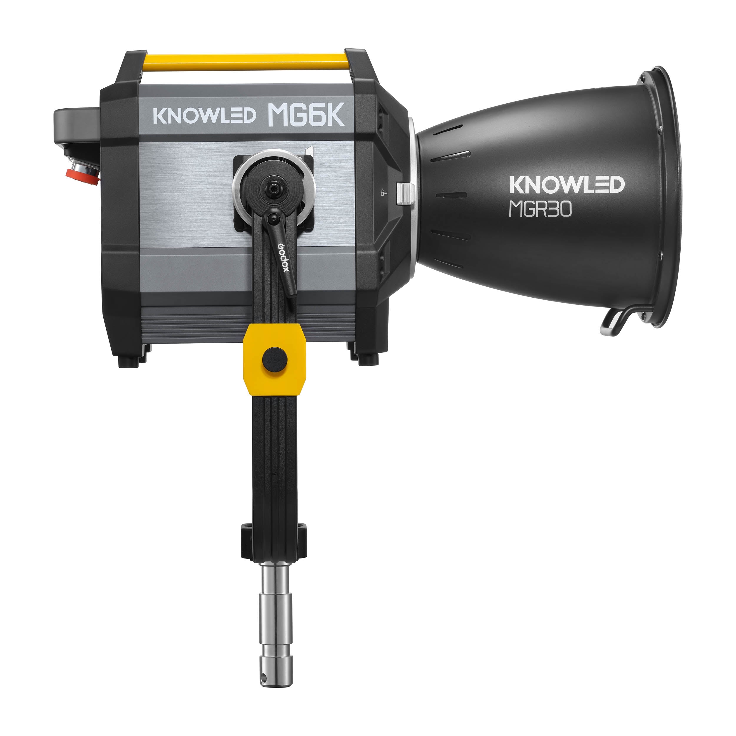 KNOWLED MG6K K1 Bi-Color LED Cine Light - 5600K Daylight & 3200K Tungsten, Dimmable with Flight Case - Perfect for Film Production, Photography & Video Studio Lighting
