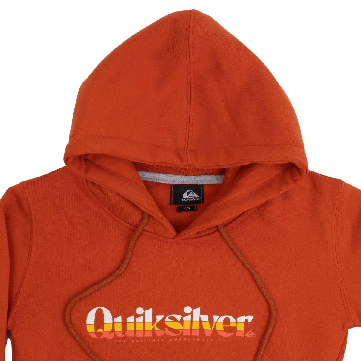 Quiksilver Boys' Primary Colors Brick Hoodie - Warm & Stylish Kids' Pullover for School, Outdoor Play & Casual Wear