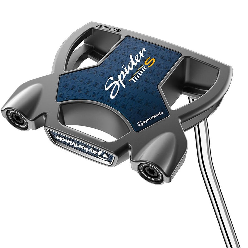TaylorMade Golf Spider Tour S Putter - Right-Handed 35 Inch | High-Performance Mallet Putter for Precision Putting | Perfect for Golf Tournaments & Practice Greens
