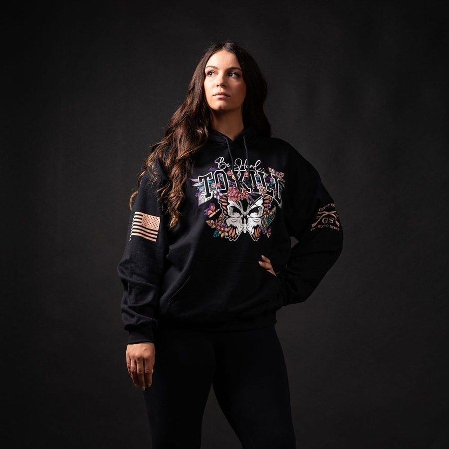 Women's Hard To Kill Hoodie - Black | Durable & Stylish Pullover for Outdoor Activities, Workouts & Casual Wear