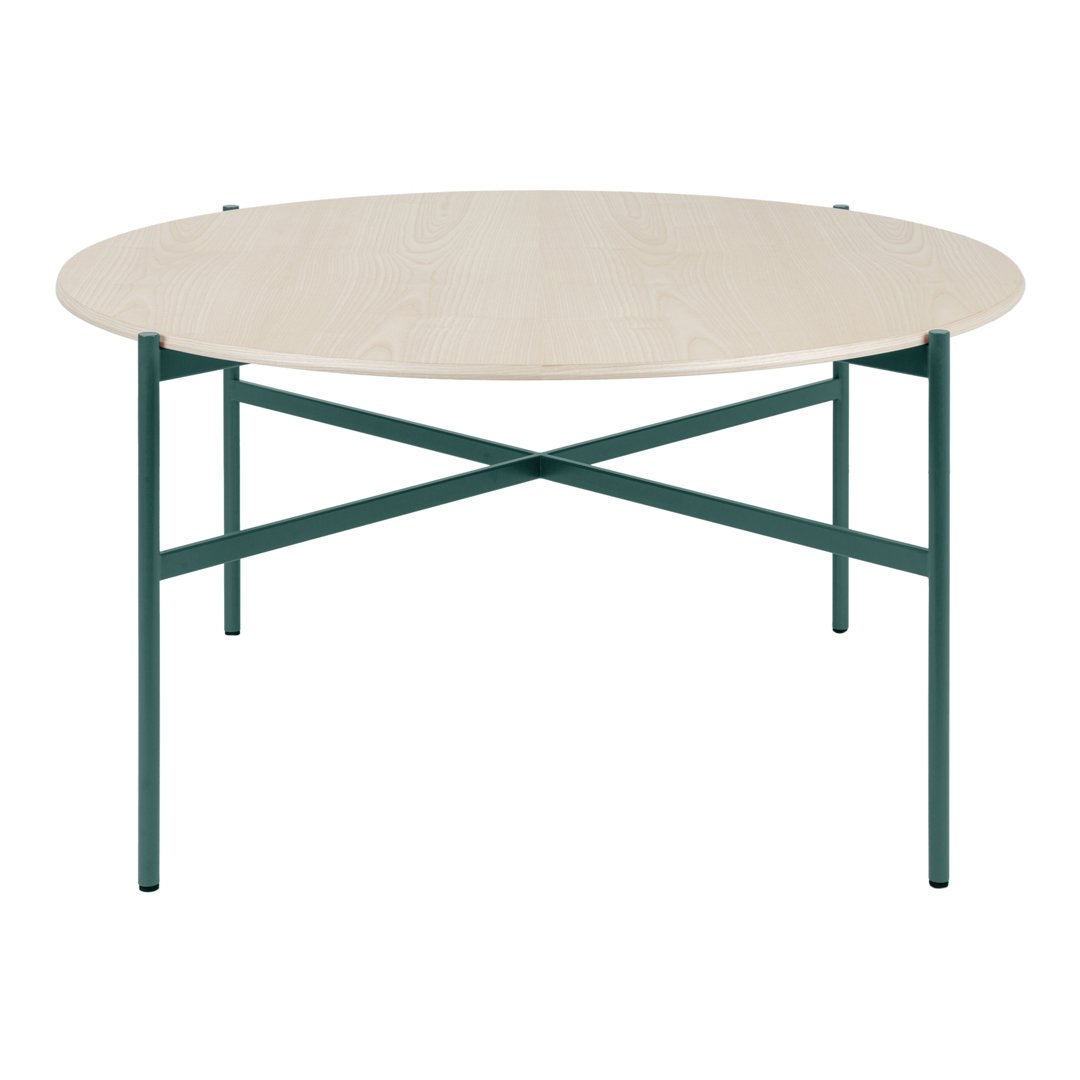 Round Blade Dining Table - Modern & Stylish Glass Top Dining Table for Kitchen, Dining Room, or Outdoor Patio