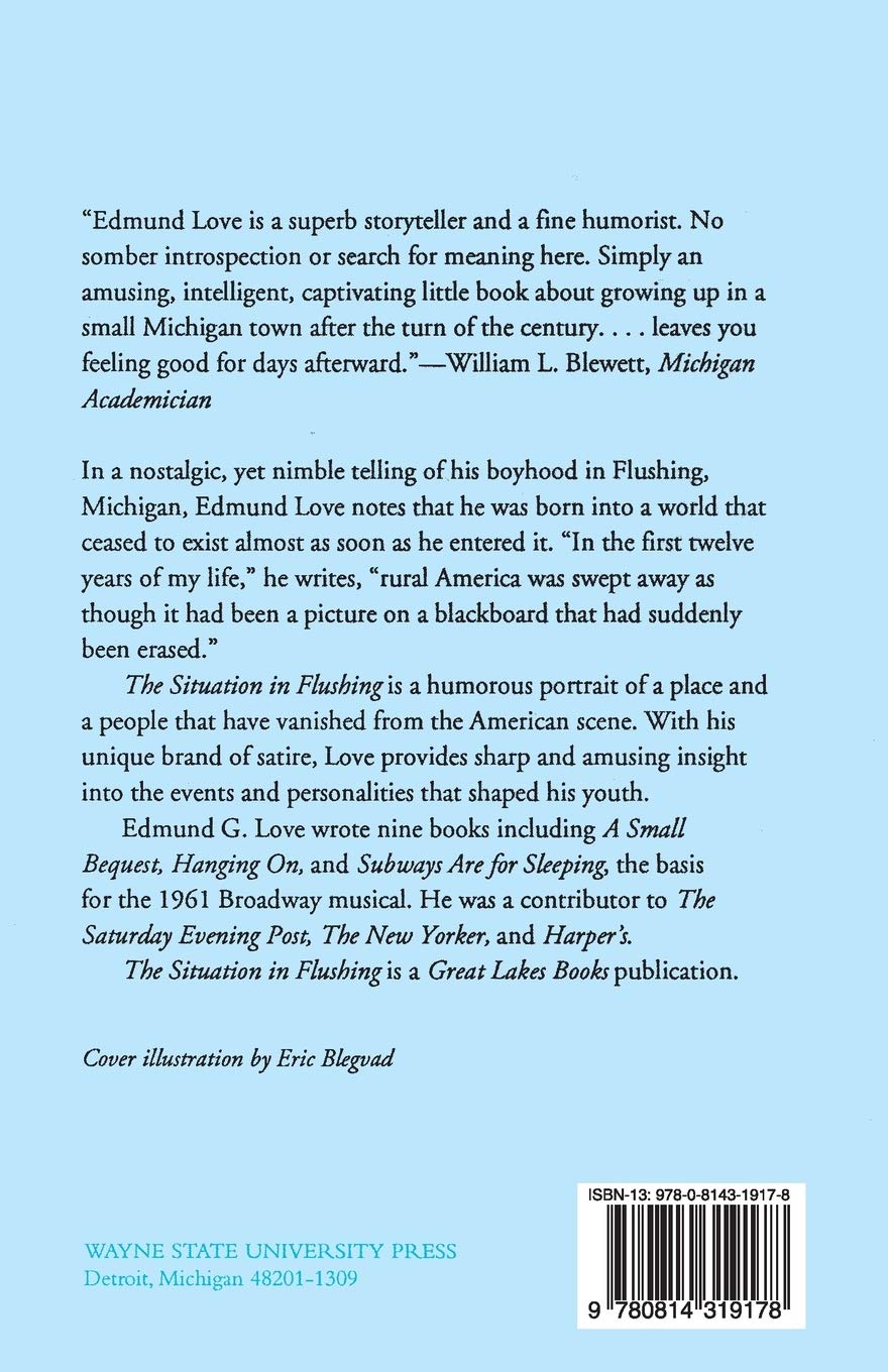The Situation in Flushing - Great Lakes Books | Historical Novel, American Midwest Culture | Perfect for Book Clubs & History Enthusiasts