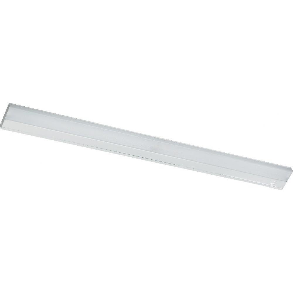 85242-2-6 Traditional Two Light Under Cabinet Lighting Fixture - 42.5 Inch White Kitchen Cabinet Light for Countertop Illumination | Perfect for Kitchen Workspaces, Pantries and Display Shelves