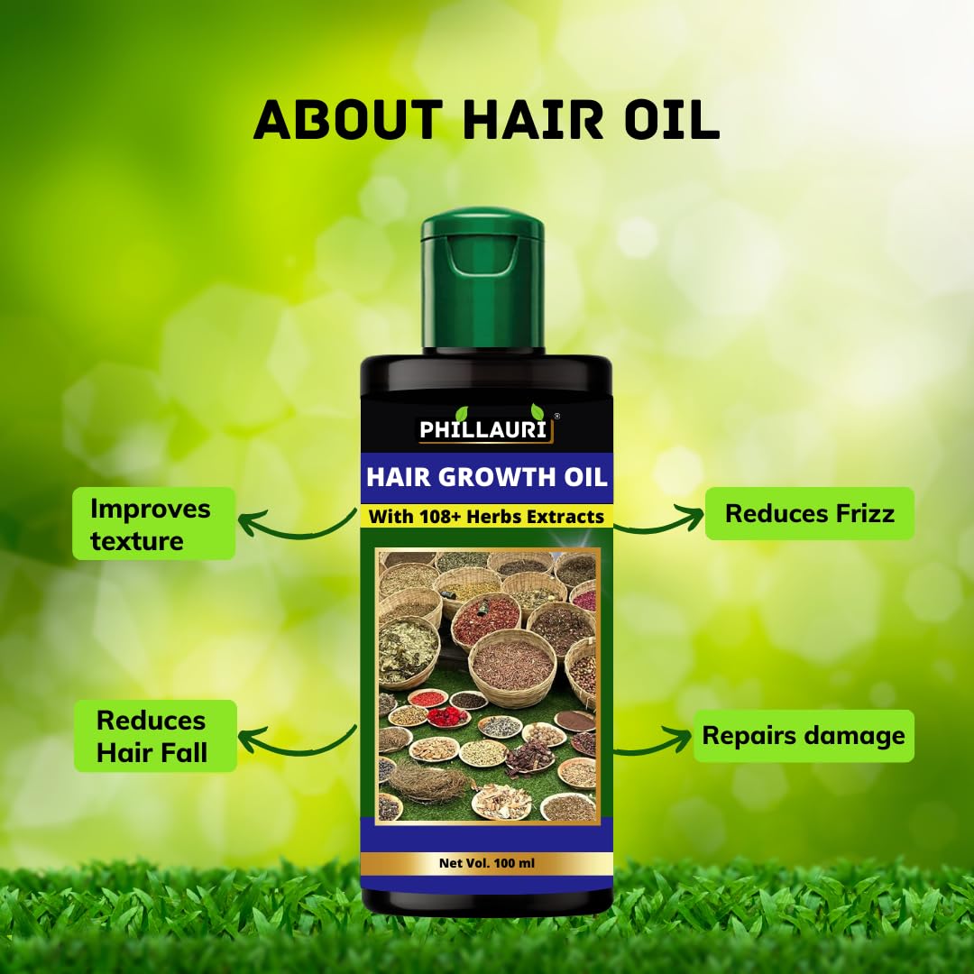 Bhringraj Herbal Hair Oil for Dandruff & Hair Fall Control - 300ml (Pack of 3) | Natural Ayurvedic Treatment for Dry Scalp & Hair Growth | Perfect for Daily Hair Care & Scalp Massage