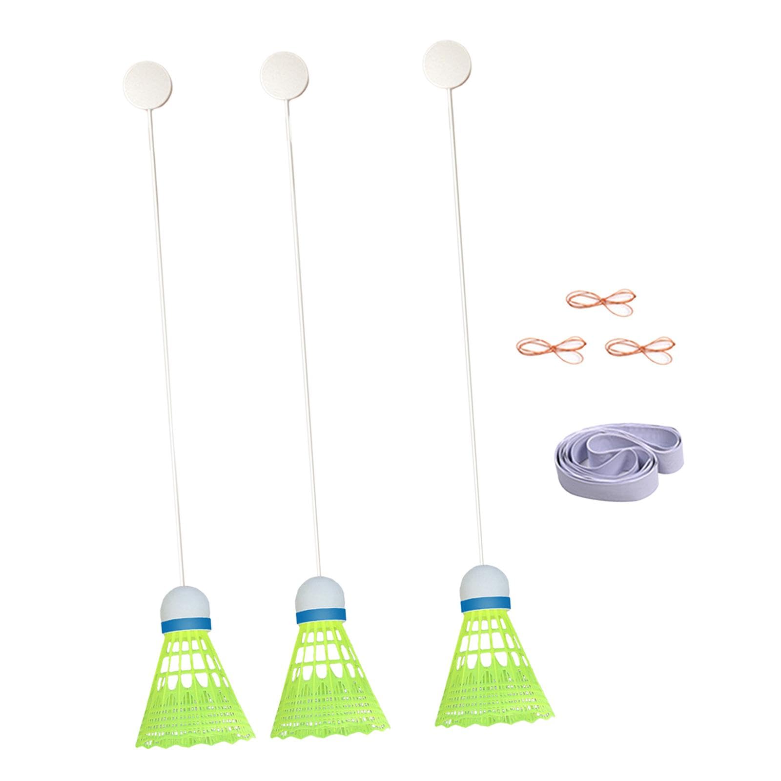 Enakshi Badminton Solo Trainer with Shuttlecock - Professional Practice Tool for Sports & Fitness | Traceless Hook Design | Perfect for Backyard Training, Gym Workouts & Solo Drills