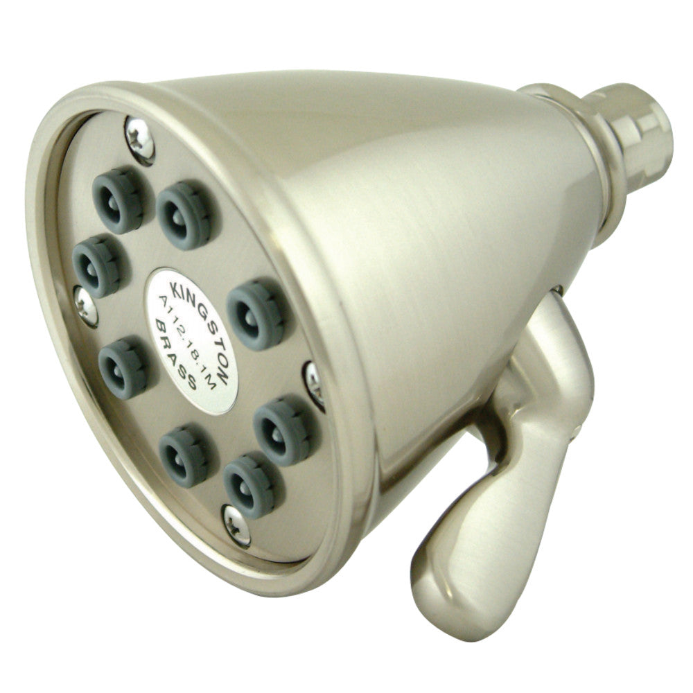 Kingston Brass K139A0MB Victorian Adjustable Jet Spray Shower Head - High Pressure Rainfall Showerhead with 6 Settings for Bathroom & Spa Relaxation