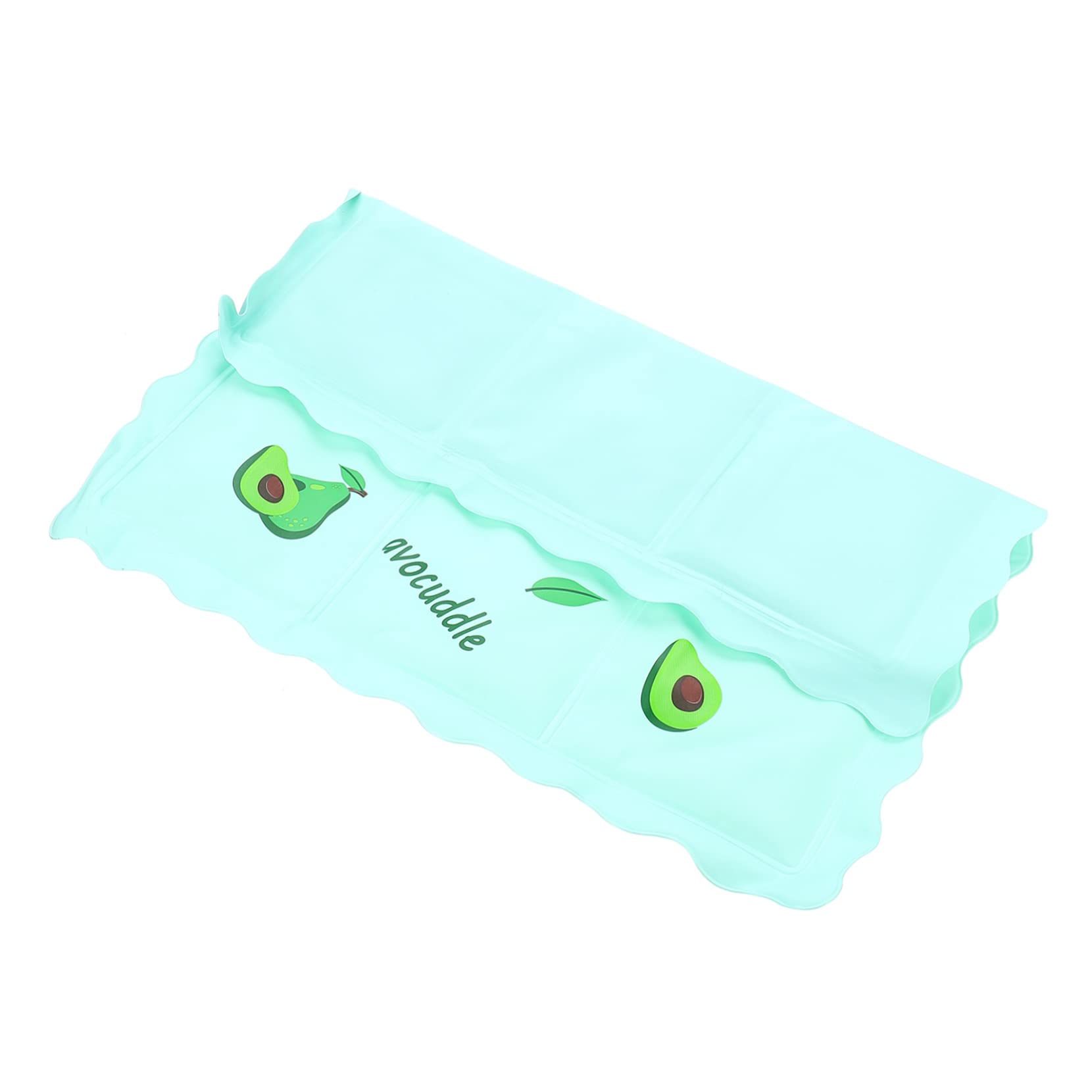CIMAXIC Cooling Pet Car Seat Canopy with Weights & Gel Cooling Mat - Summer Travel Pad for Dogs & Cats - PVC Green - Perfect for Road Trips & Hot Weather Comfort