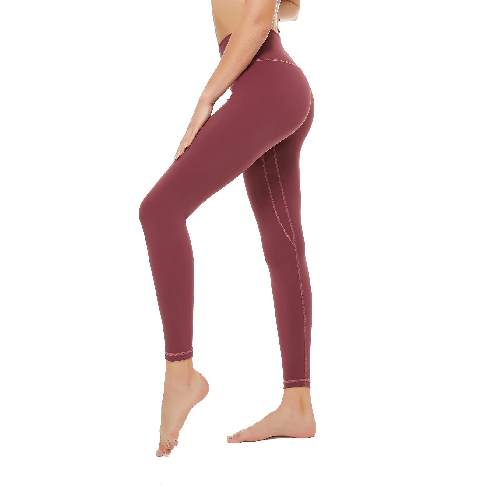 JOACEASTAI Women's High Waist Yoga Pants with Pockets - Tummy Control Workout Leggings for Running, Gym & Lounge - Comfortable Compression Fitness Pants for Active Women