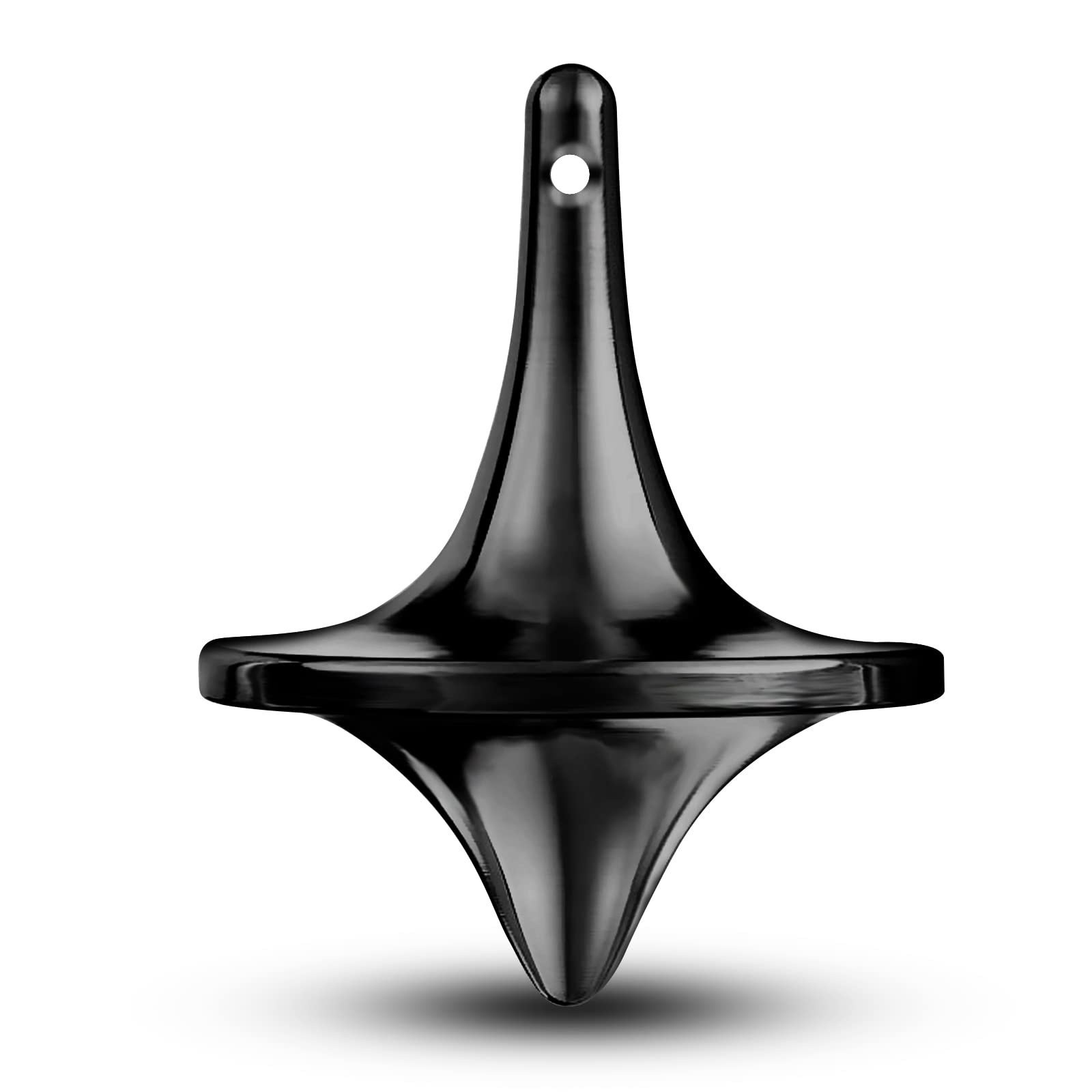 Premium Metal Spinning Top - High Accuracy Gyro Toy for Stress Relief & Focus - Silver, Gold, Black - Perfect for Office Desk, Classroom & Fidget Play