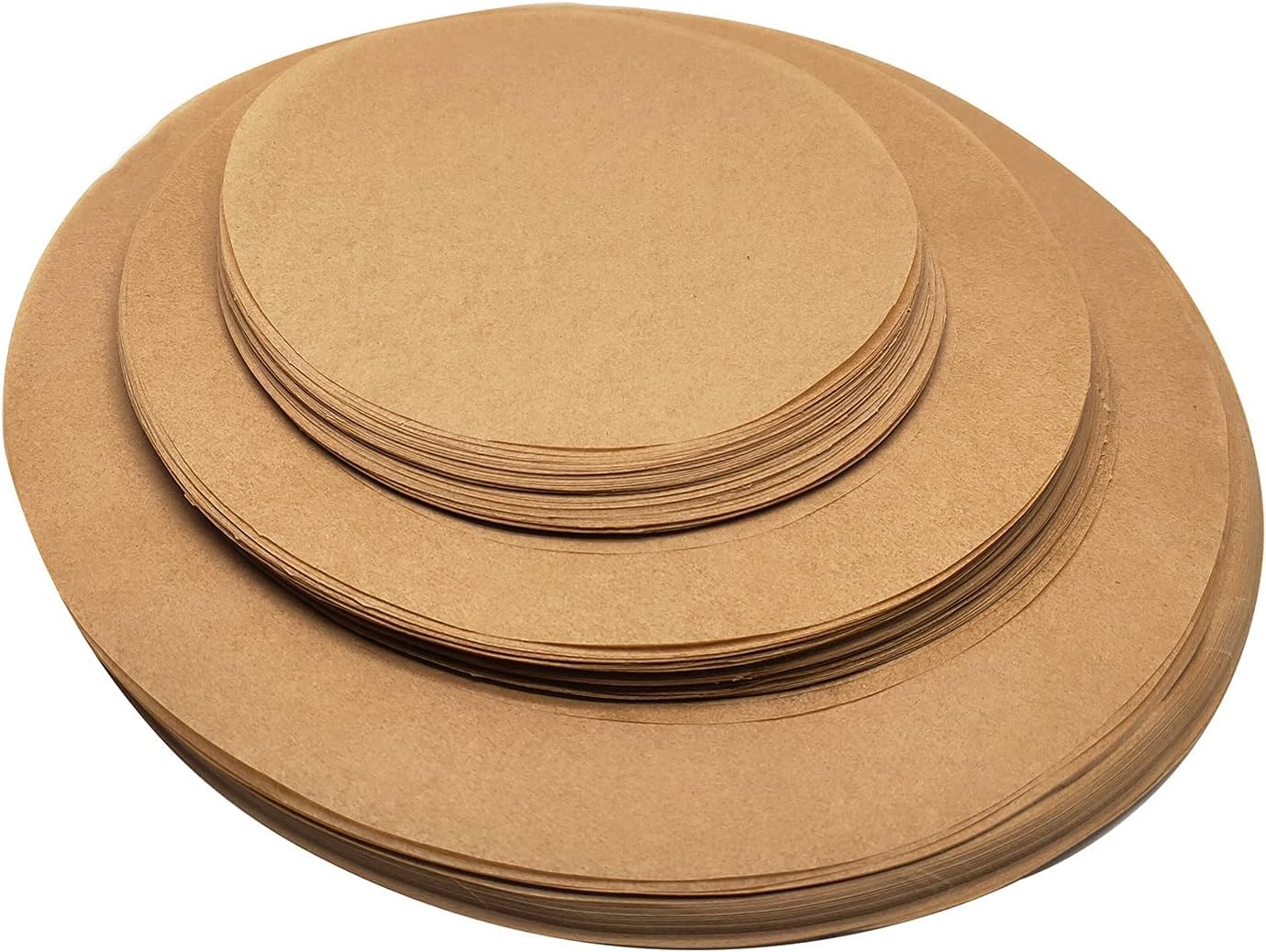 150 Sheets Round Baking Parchment Paper - 6, 8, 10 Inch Non-Stick Cake Pan Liners for Baking, Grilling & Steaming | Perfect for Cookies, Pies, Bread & More | Oven, Air Fryer & Microwave Safe