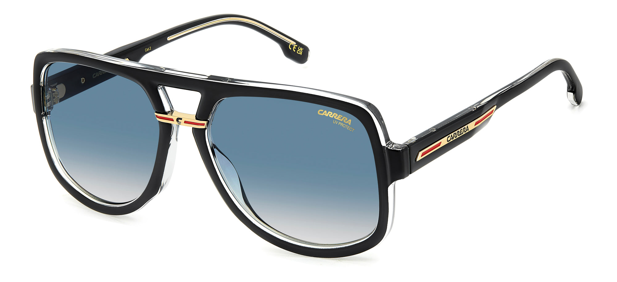Carrera Victory C 10/S Sunglasses - Polarized UV Protection Sports Sunglasses for Men & Women - Perfect for Running, Cycling, and Outdoor Activities