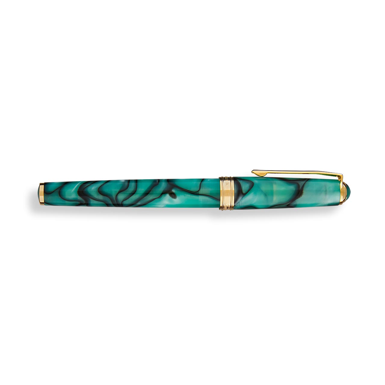 True Writer Classic Jade Fountain Pen - Premium Writing Instrument for Calligraphy, Journaling & Gifting - Elegant Green Barrel with Smooth Ink Flow
