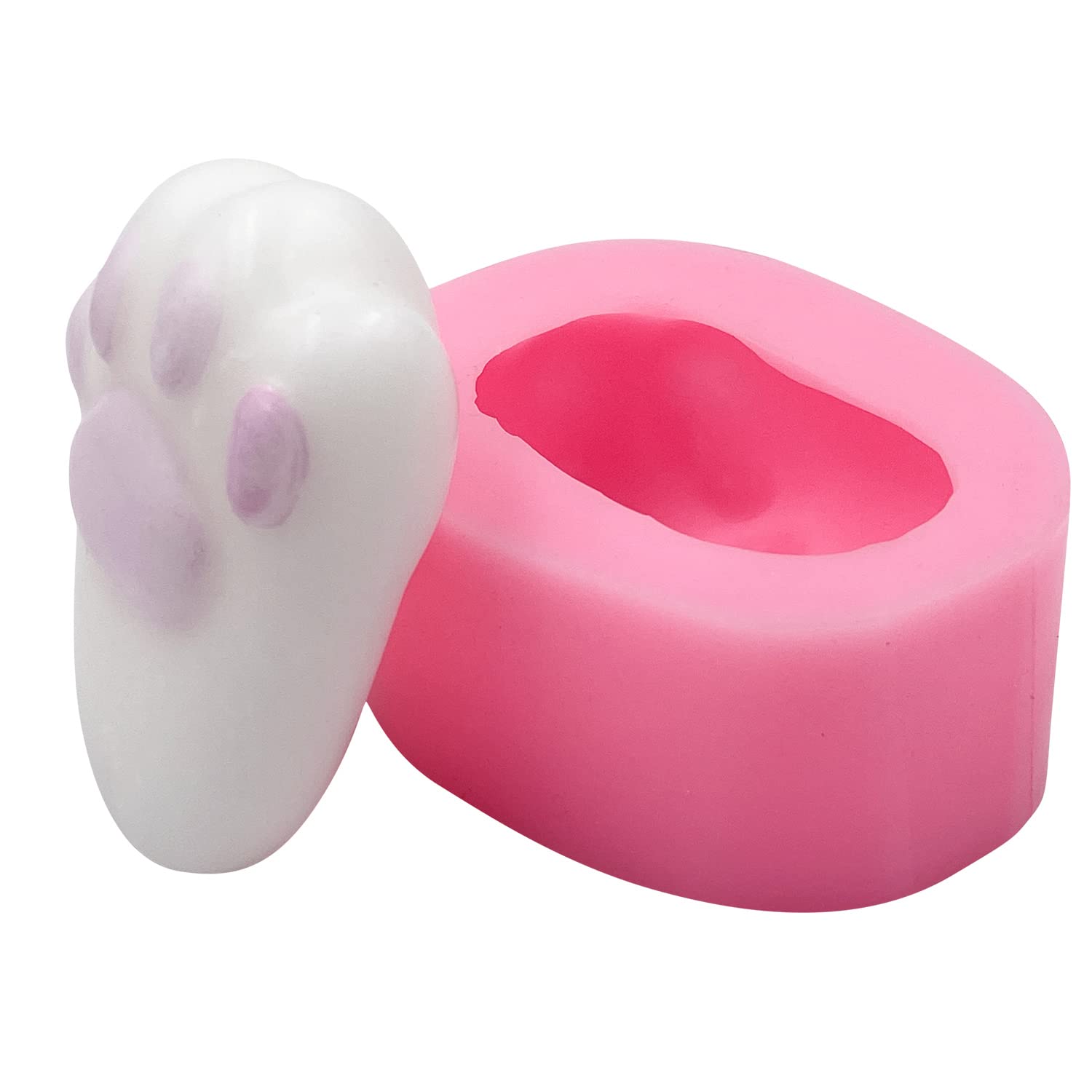 Premium Cat Paw Silicone Molds for Soap, Candles, Resin & DIY Crafts - Perfect for Handmade Gifts, Bath Bombs, and Home Decor Projects