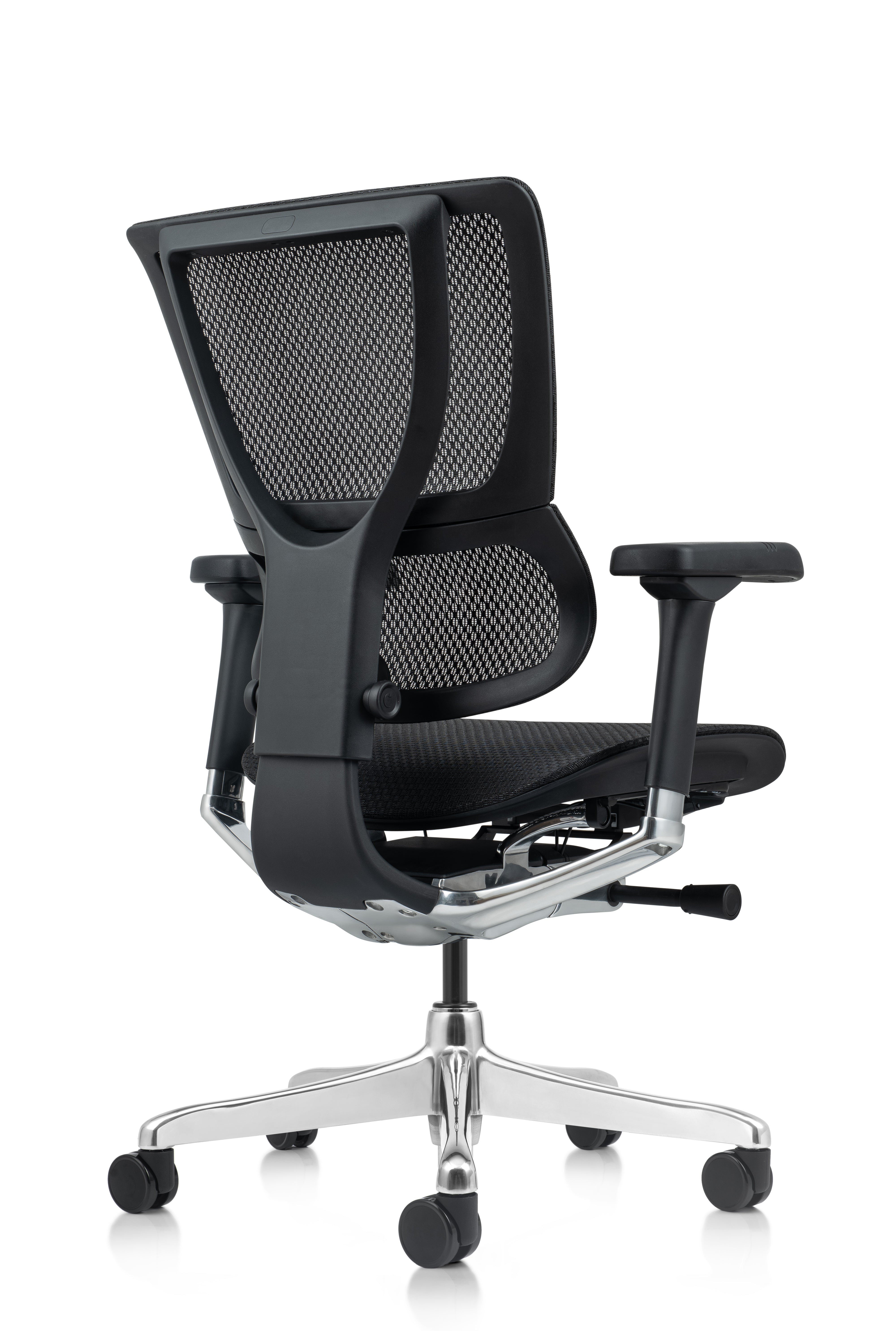 ERGOHUMAN XTREME Ergonomic Office Chair - Black Mesh High Back Executive Chair with Lumbar Support | Perfect for Home Office, Gaming & Workspace Comfort