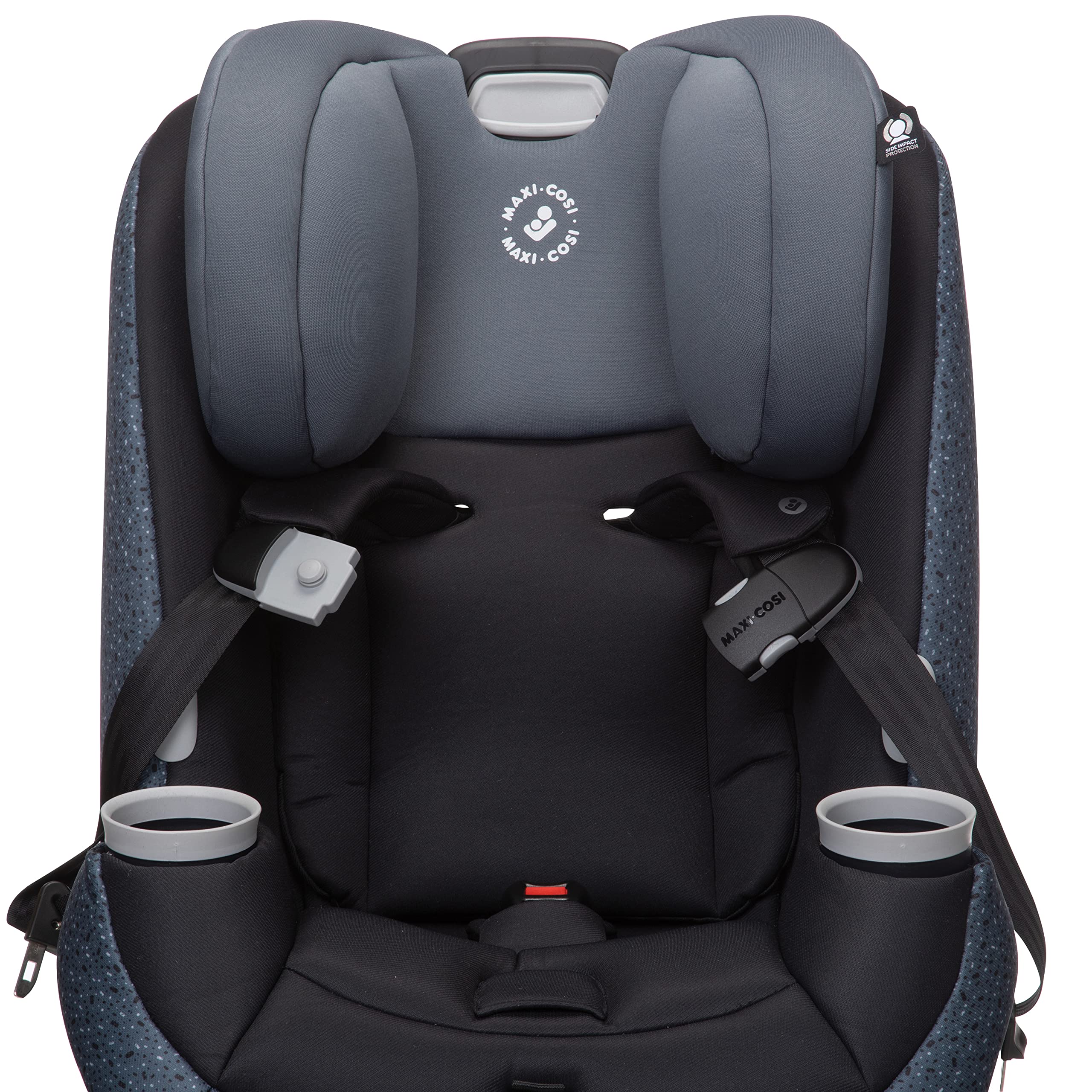 Maxi-Cosi Pria Max All-in-One Convertible Car Seat for Babies & Toddlers | Tetra Graphite - PureCosi | Safe & Comfortable for Travel, School & Family Road Trips
