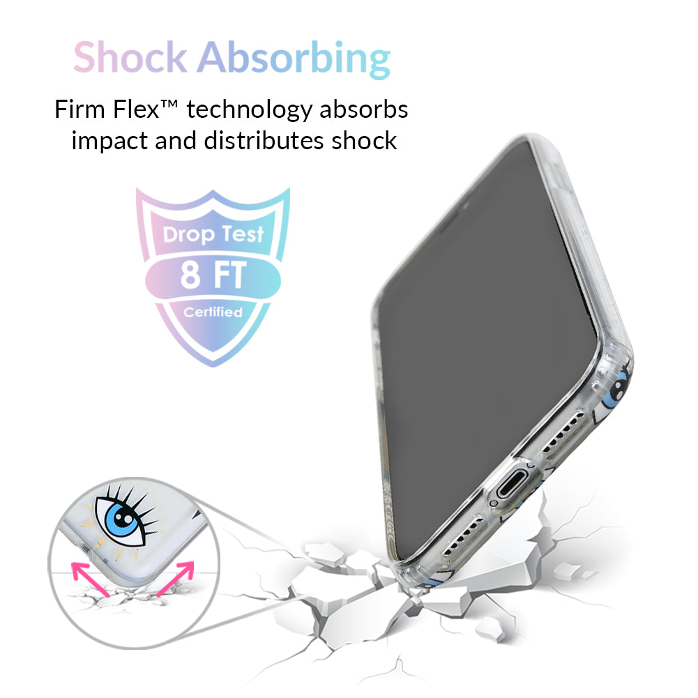 Evil Eye Protection iPhone Case - Stylish & Durable Phone Cover for iPhone 13/14/15 Pro Max - Perfect for Travel, Daily Use & Gift Giving