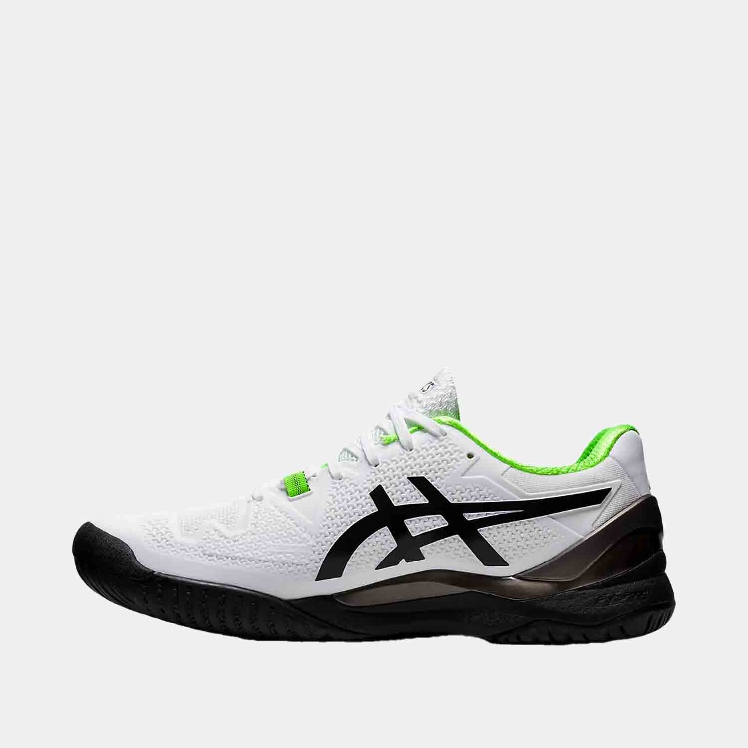 Men's Gel Resolution 8 Tennis Shoes - Lightweight Cushioned Court Sneakers for Competitive Play & Training | Perfect for Hard Courts & Clay Surfaces