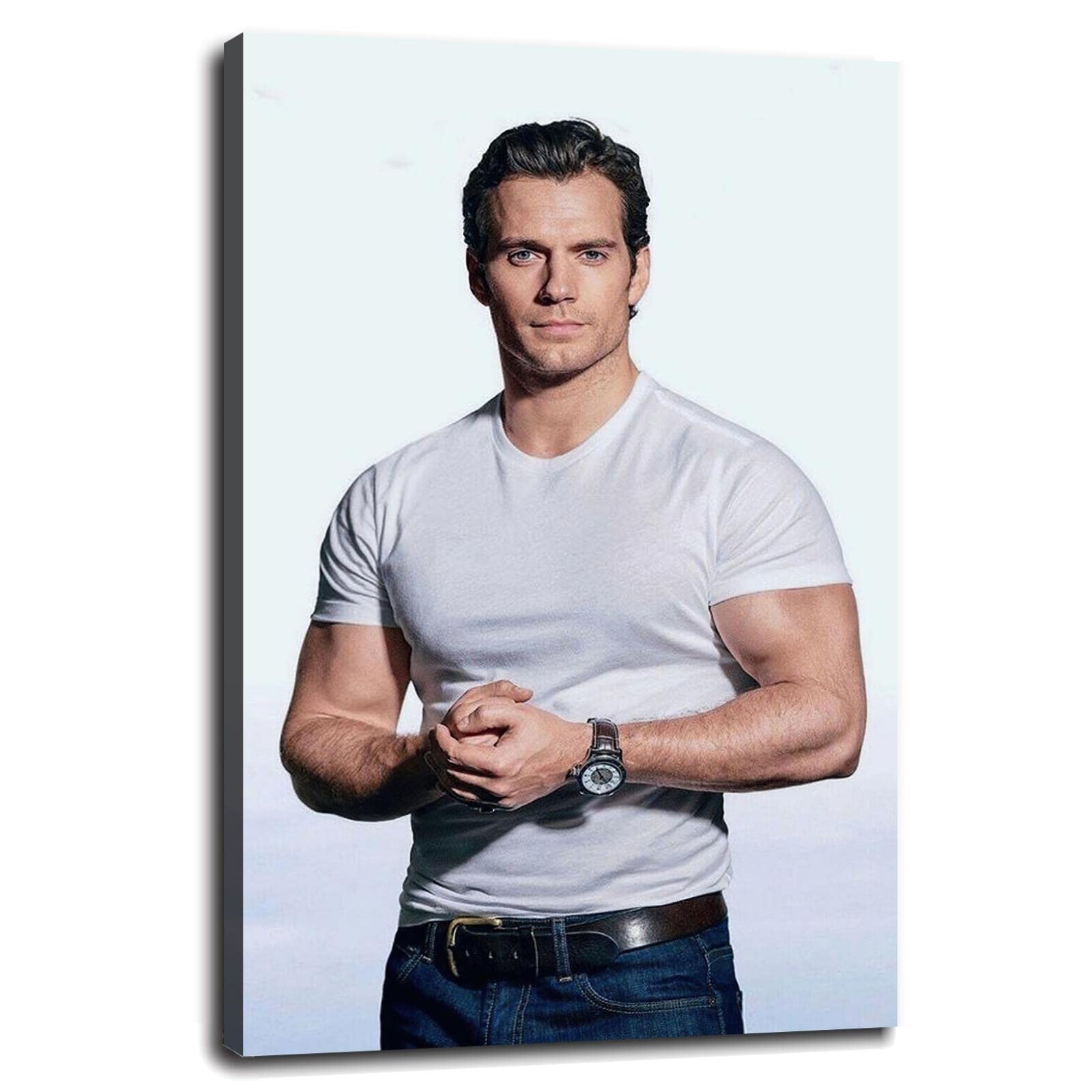 Henry Cavill Wall Art Canvas Print - 36