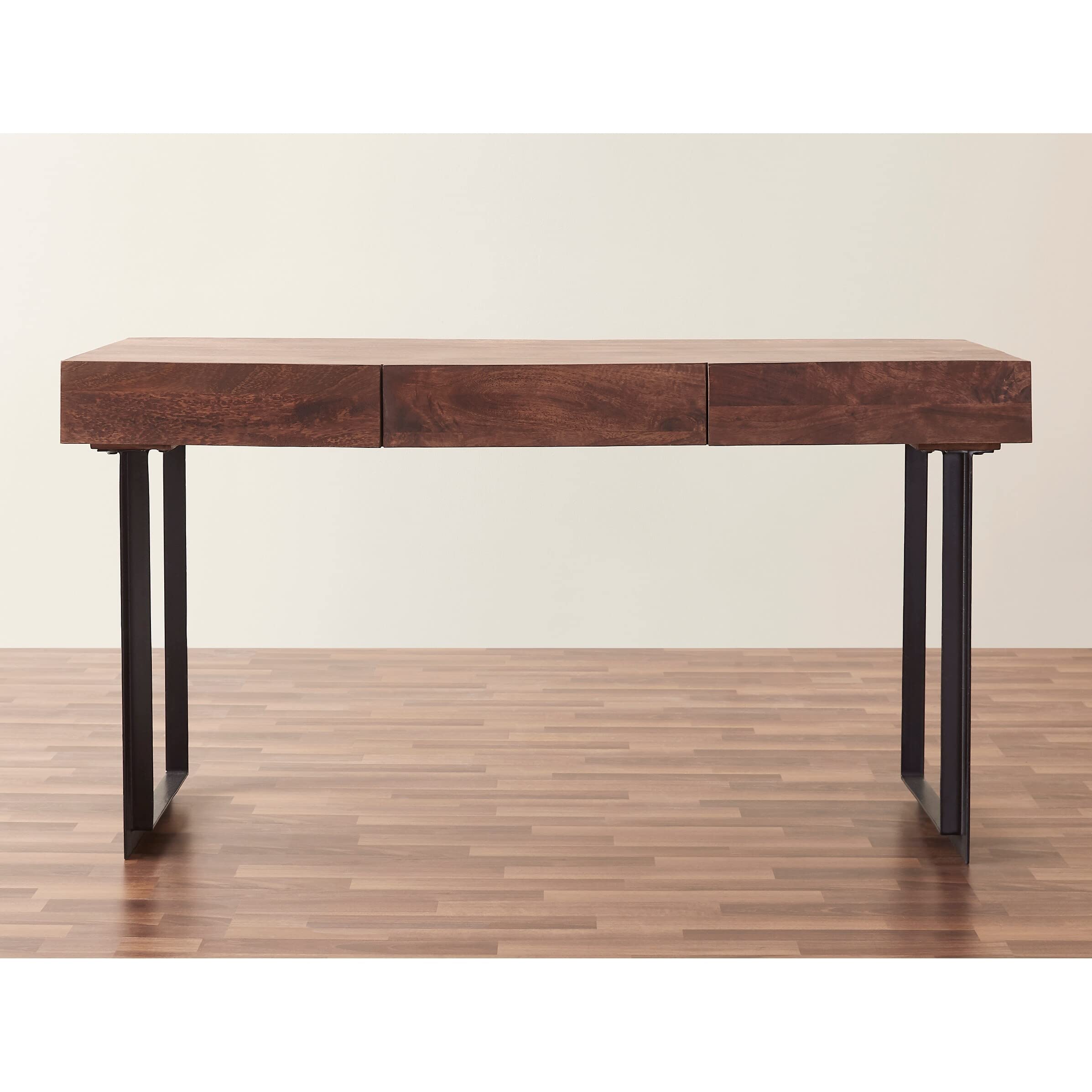 Mod-Arte Glide Office Desk - Modern Ergonomic Home & Office Workstation for Professionals | Perfect for Remote Work, Study & Productivity