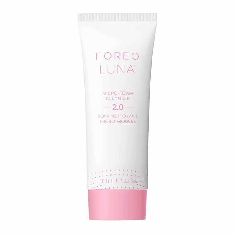 Foreo Luna Micro Foam Cleanser 2.0 - Gentle Facial Cleansing Brush for Deep Pore Cleaning | Perfect for Daily Skincare & Travel Use