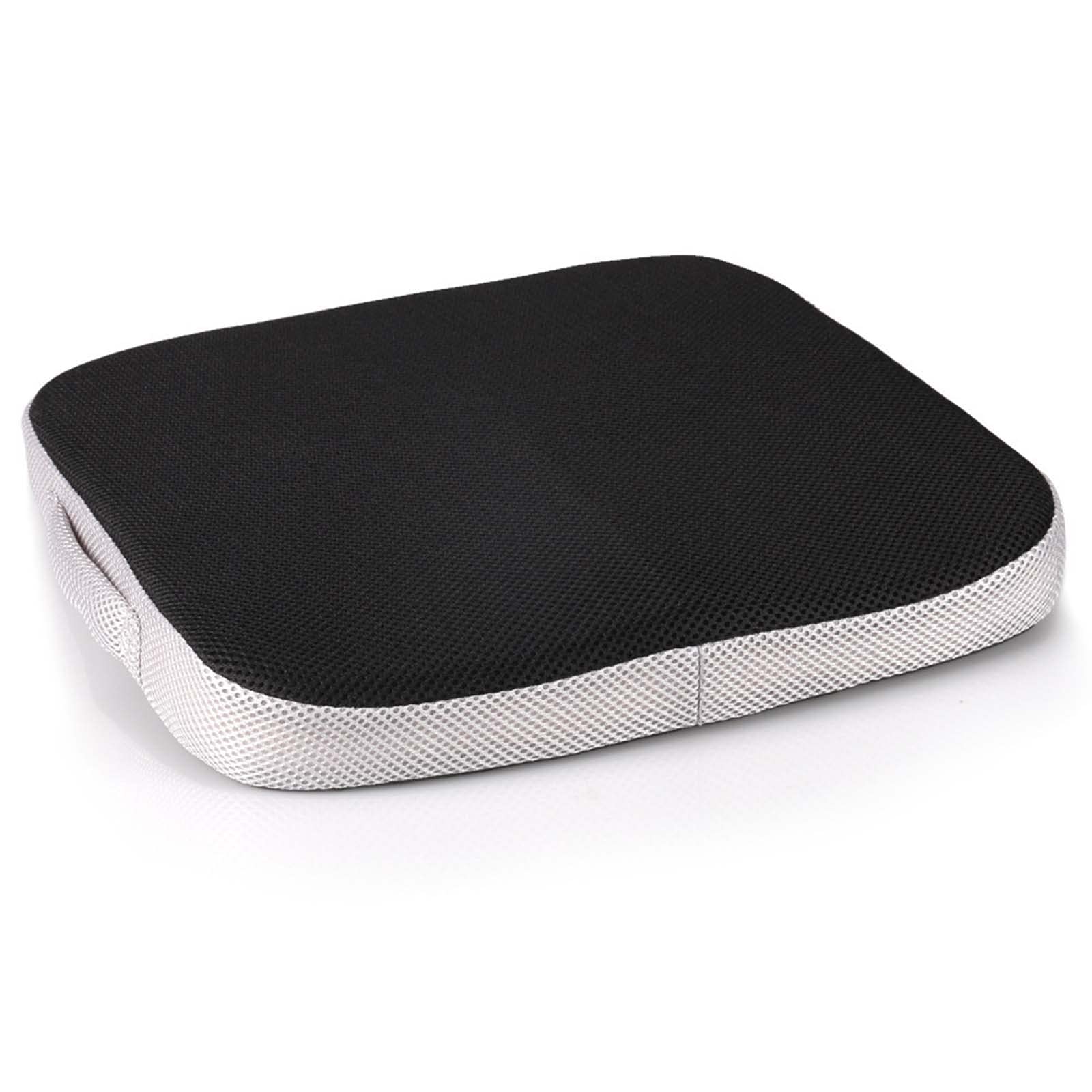 Premium Memory Foam Seat Cushion with Carry Handle - Orthopedic Comfort for Office Chairs, Wheelchairs & Car Seats - Relieves Back Pain & Improves Posture - Ideal for Long Sitting Hours at Work, Home or Travel
