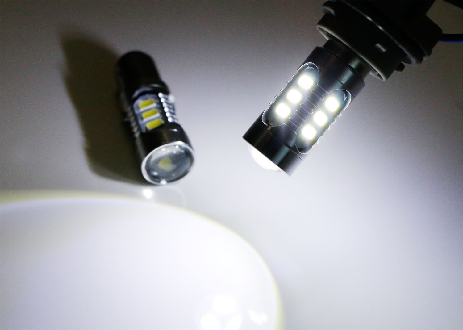 6500K White LED Daytime Running Light Bulbs for 2015-2019 Jeep Renegade - DRL Replacement Lights for Enhanced Visibility & Safety on Road Trips