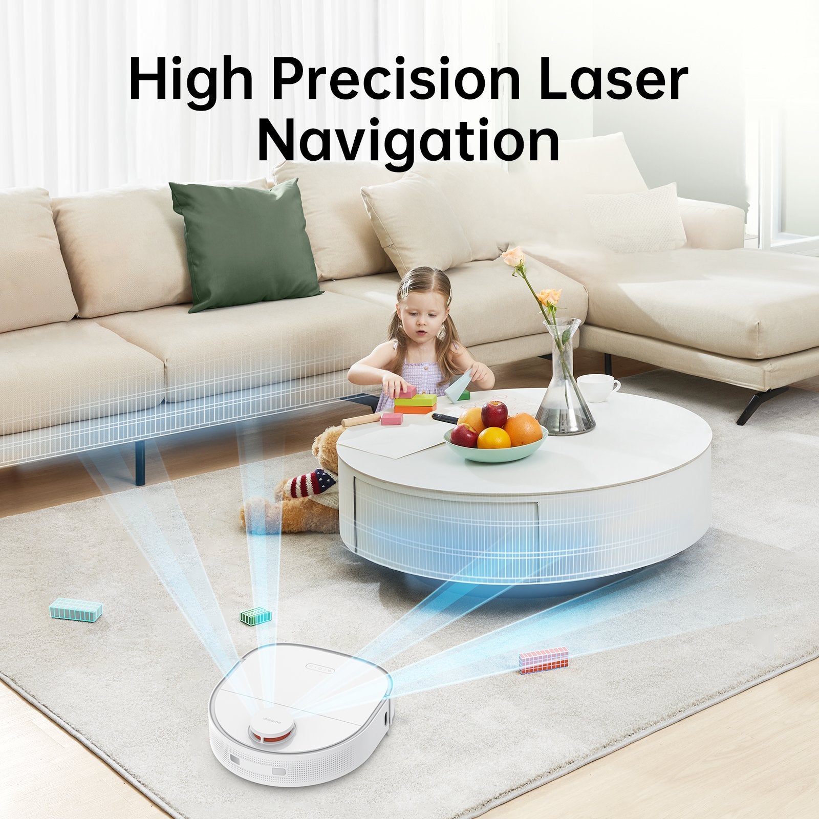 Dreame W10 Self-Cleaning Robot Vacuum and Mop Combo - Smart WiFi Connected for Hands-Free Cleaning | Perfect for Hardwood Floors, Carpets & Pet Hair | Home & Office Use