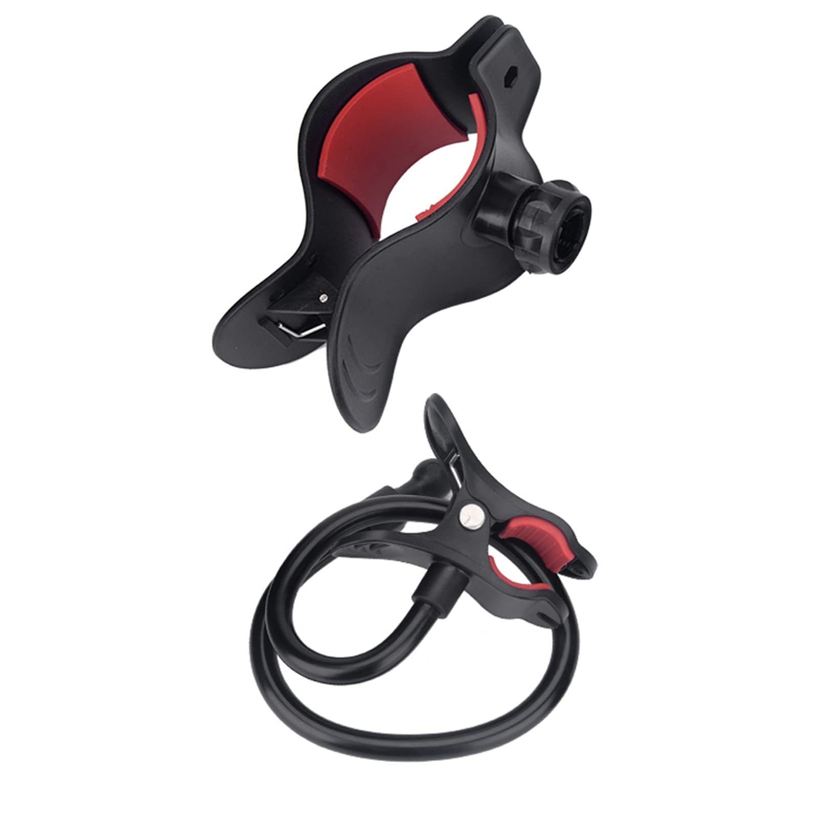 Baby Bottle Holder for Stroller - Adjustable Milk Bottle Clamp Bracket | Secure Feeding Accessory for Infants | Perfect for Car Seats, High Chairs & Shopping Carts