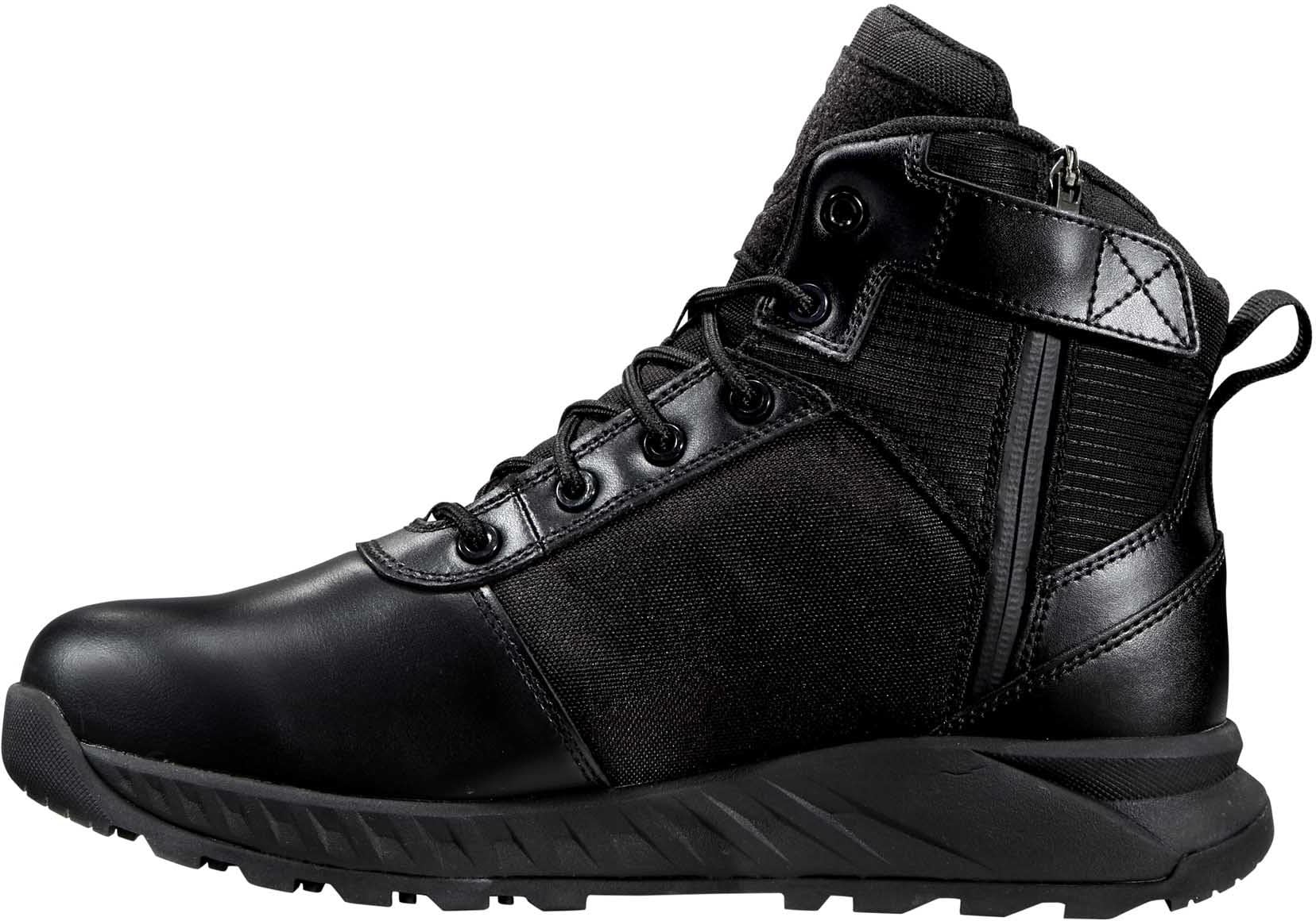 Unisex BDX6 Waterproof Side Zip Composite Toe Work Boots - Heavy Duty Safety Shoes for Construction, Warehouse & Outdoor Work