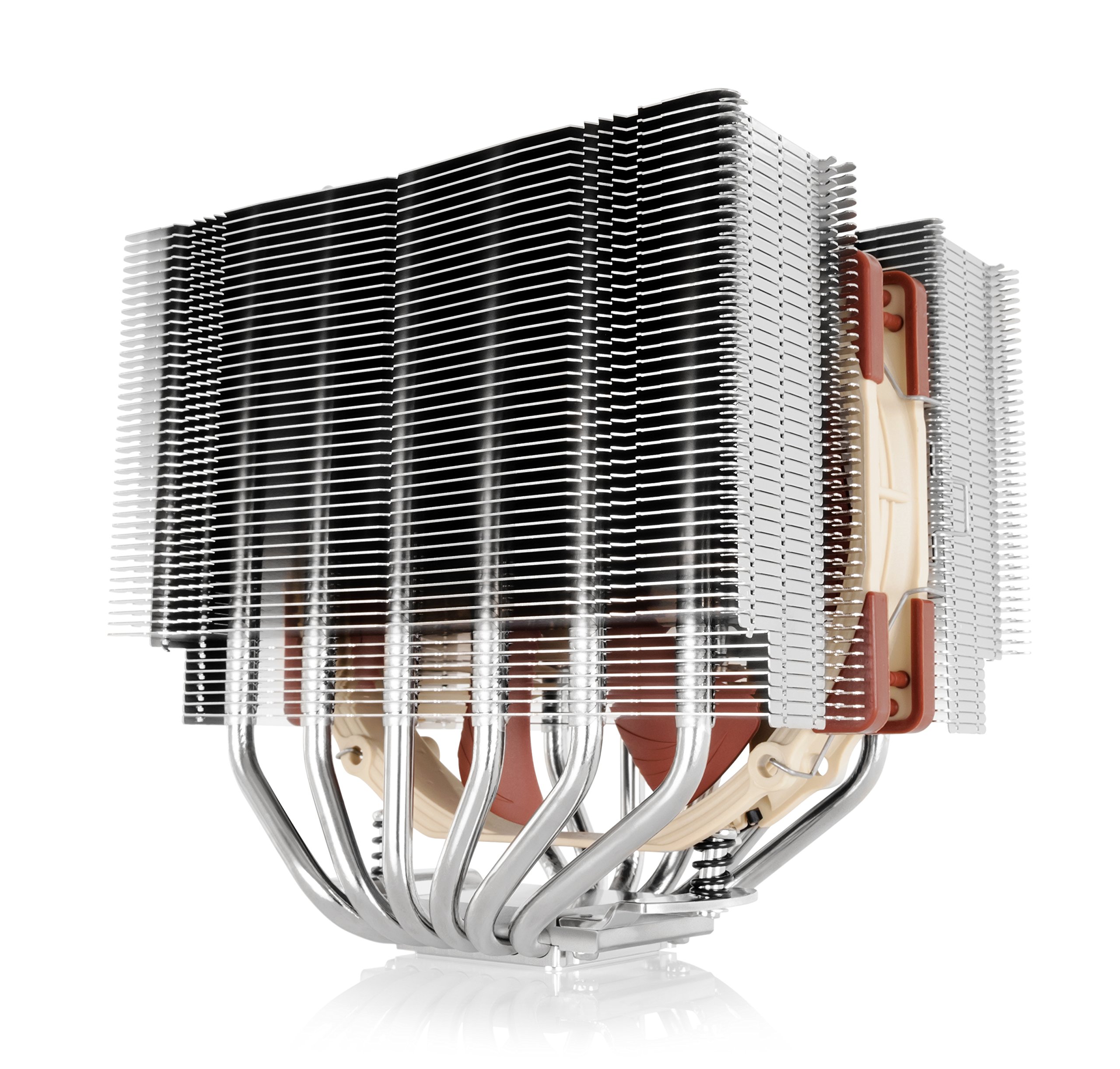 Noctua NH-D15S Premium Dual-Tower CPU Cooler with NF-A15 PWM 140mm Fan (Brown) - High Performance Air Cooling for Gaming PCs, Workstations & Overclocking