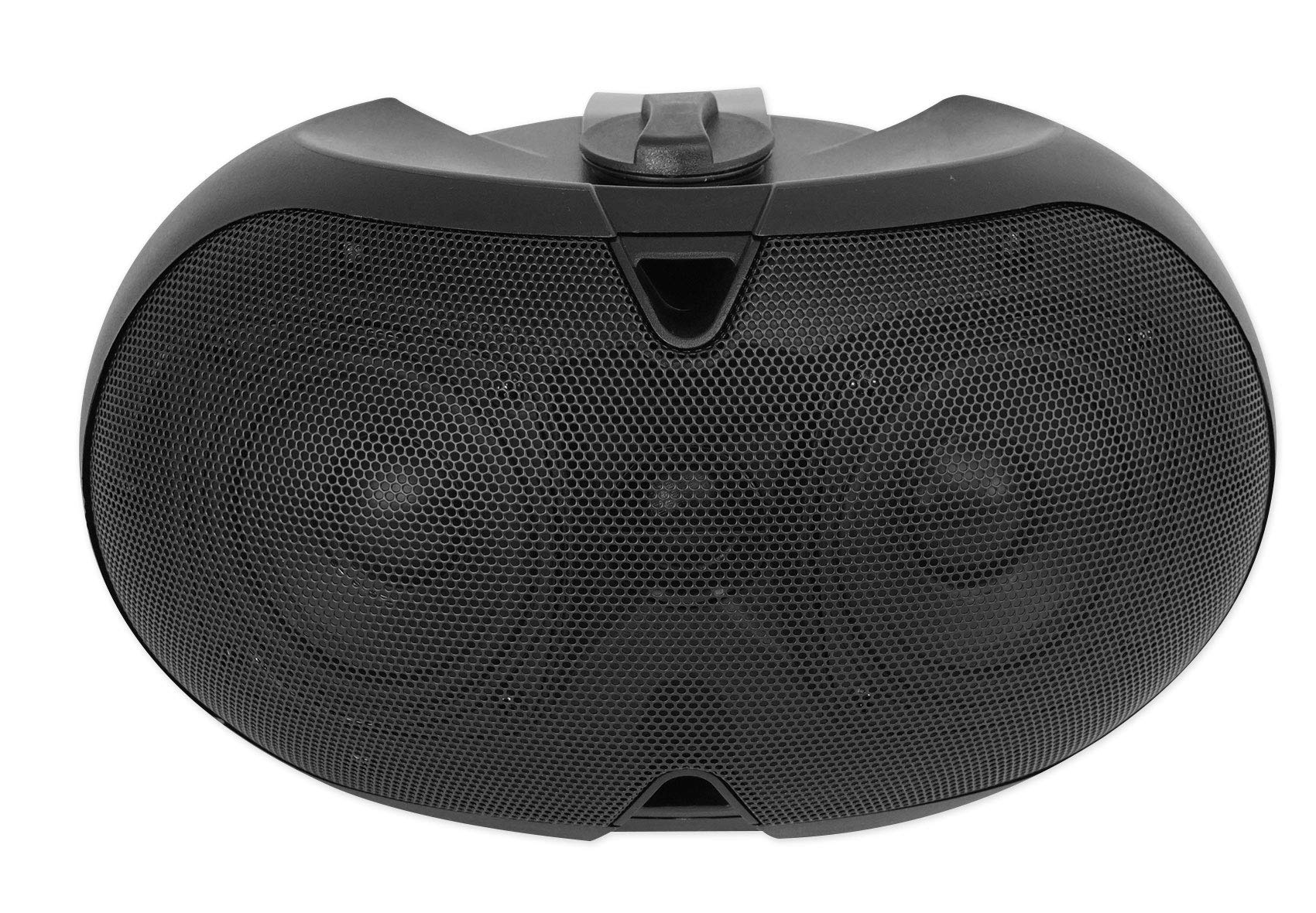 Rockville 6-Zone Commercial Amplifier with 6 Black Dual 4