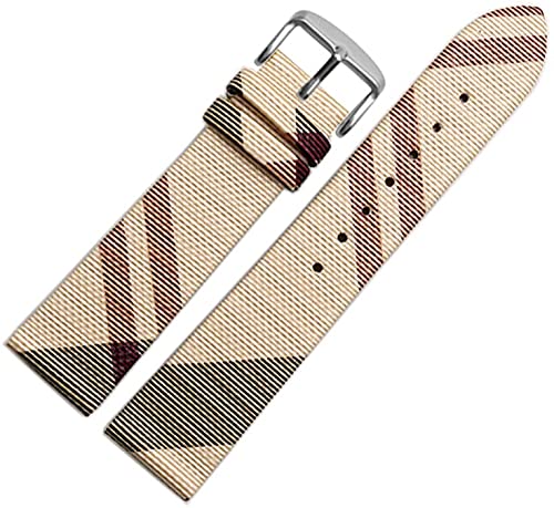 Premium Calfskin Leather Watch Band Replacement Strap with Pin Buckle & Tool - 16mm 18mm 22mm Sizes for Women's Watches - Perfect for Daily Wear, Office & Casual Outfits