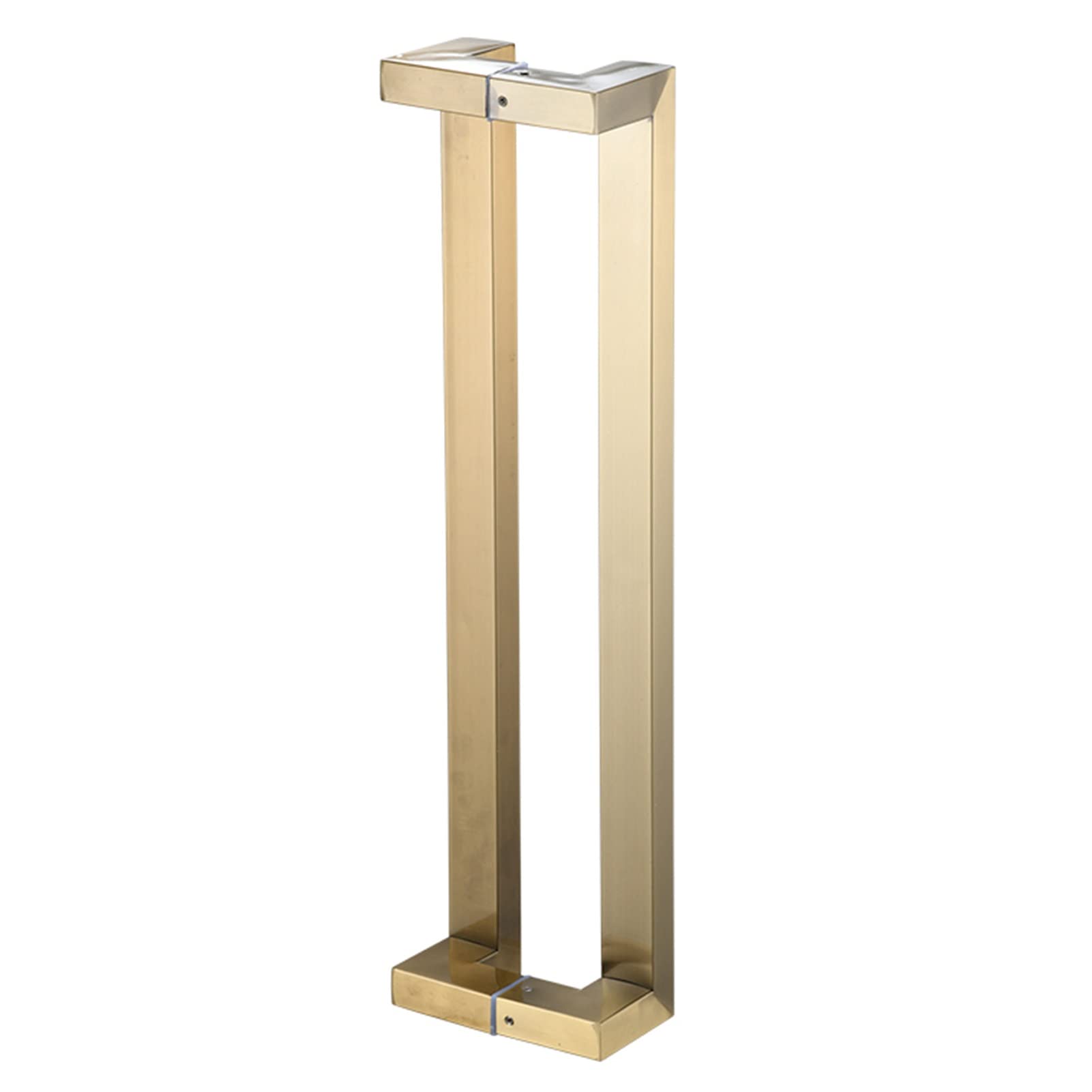 Double Sided H-Shaped Door Handle for Sliding Doors - Gold 40inch Barn Door Pull Handle for Wooden & Glass Doors - Perfect for Entryways, Closets & Room Dividers