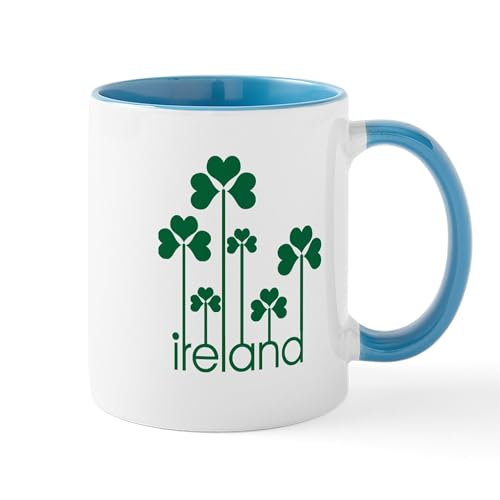White/Blue Inside - Ireland Mug