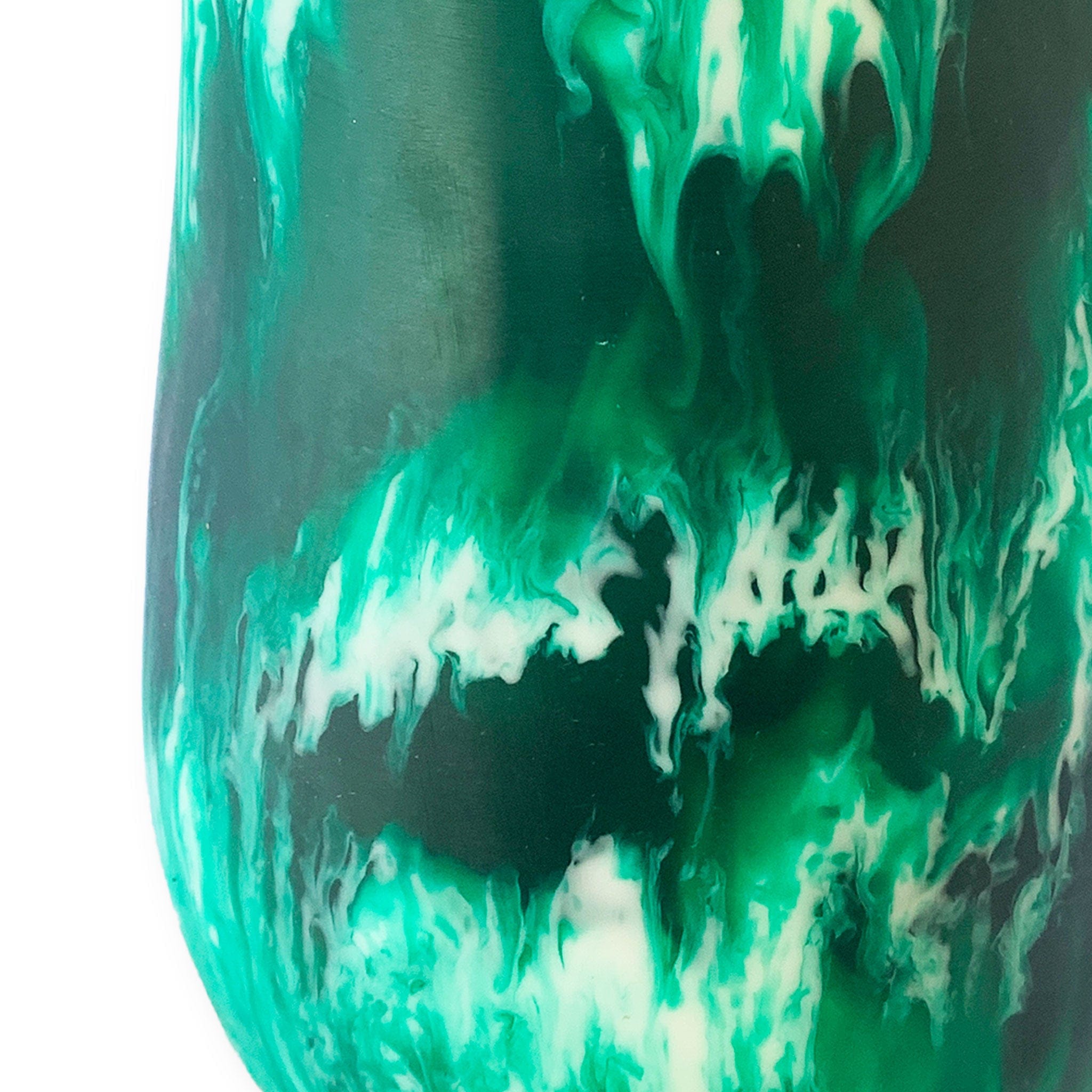 Handmade Resin Swirl Tall Jug in Teal - Perfect for Kitchen Storage, Home Decor & Unique Gift Ideas