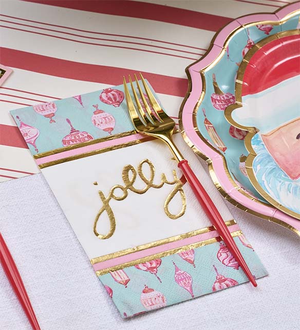 Jolly Holiday Guest Towels - 20 Pack | Premium Disposable Hand Towels for Parties, Weddings & Holiday Gatherings