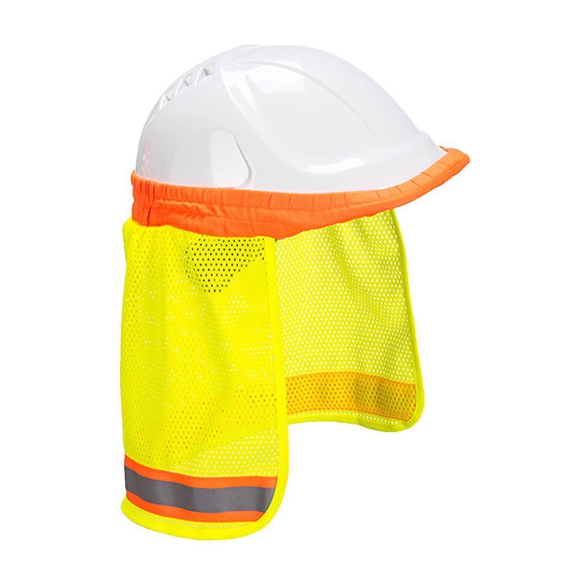 Hi-Vis Neck Shade HA16 - UV Protection Sun Shield for Outdoor Work & Sports - Perfect for Construction, Running, Cycling & Hiking