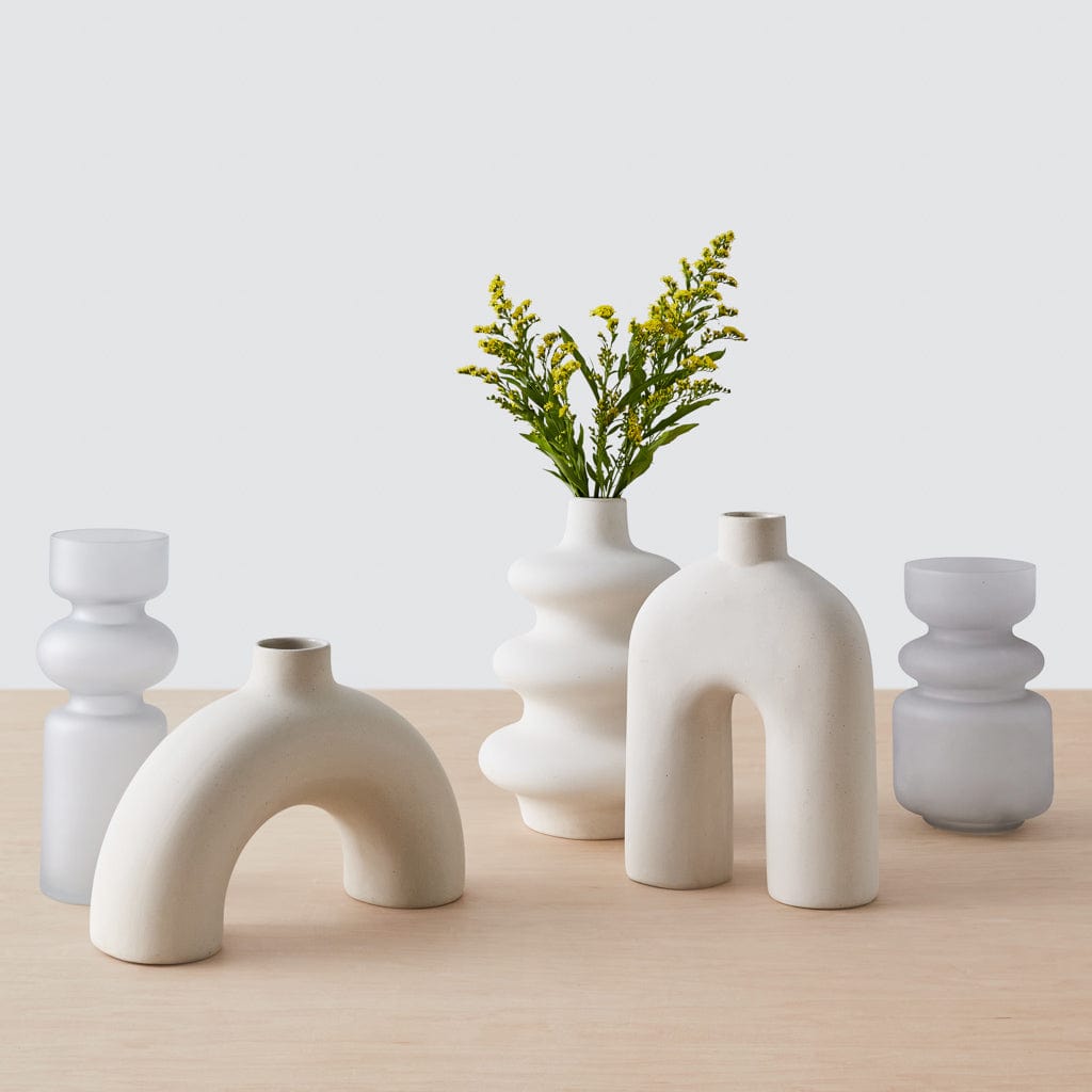 Binita Vase - Elegant Handcrafted Ceramic Flower Vase for Home Decor, Wedding Centerpiece & Gift Idea | Perfect for Living Room, Dining Table & Office Desk Decorations