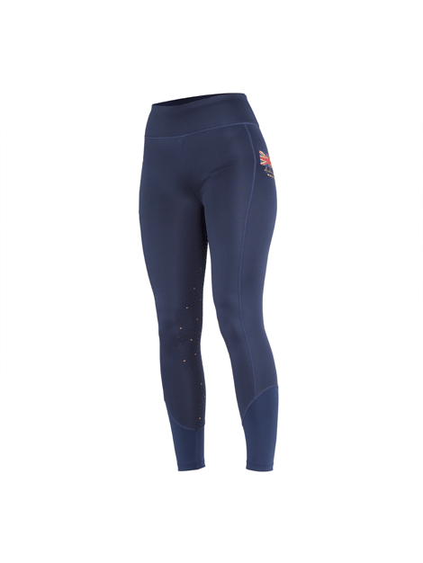 Aubrion Team Winter Riding Tights for Women - Thermal Equestrian Breeches with Grip - Perfect for Cold Weather Horseback Riding & Outdoor Equestrian Sports